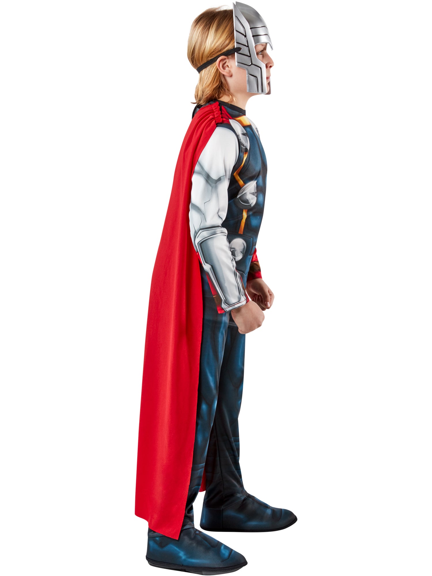 Thor, Avengers, Multi, Marvel, Kids Costumes, Extra Small, Back