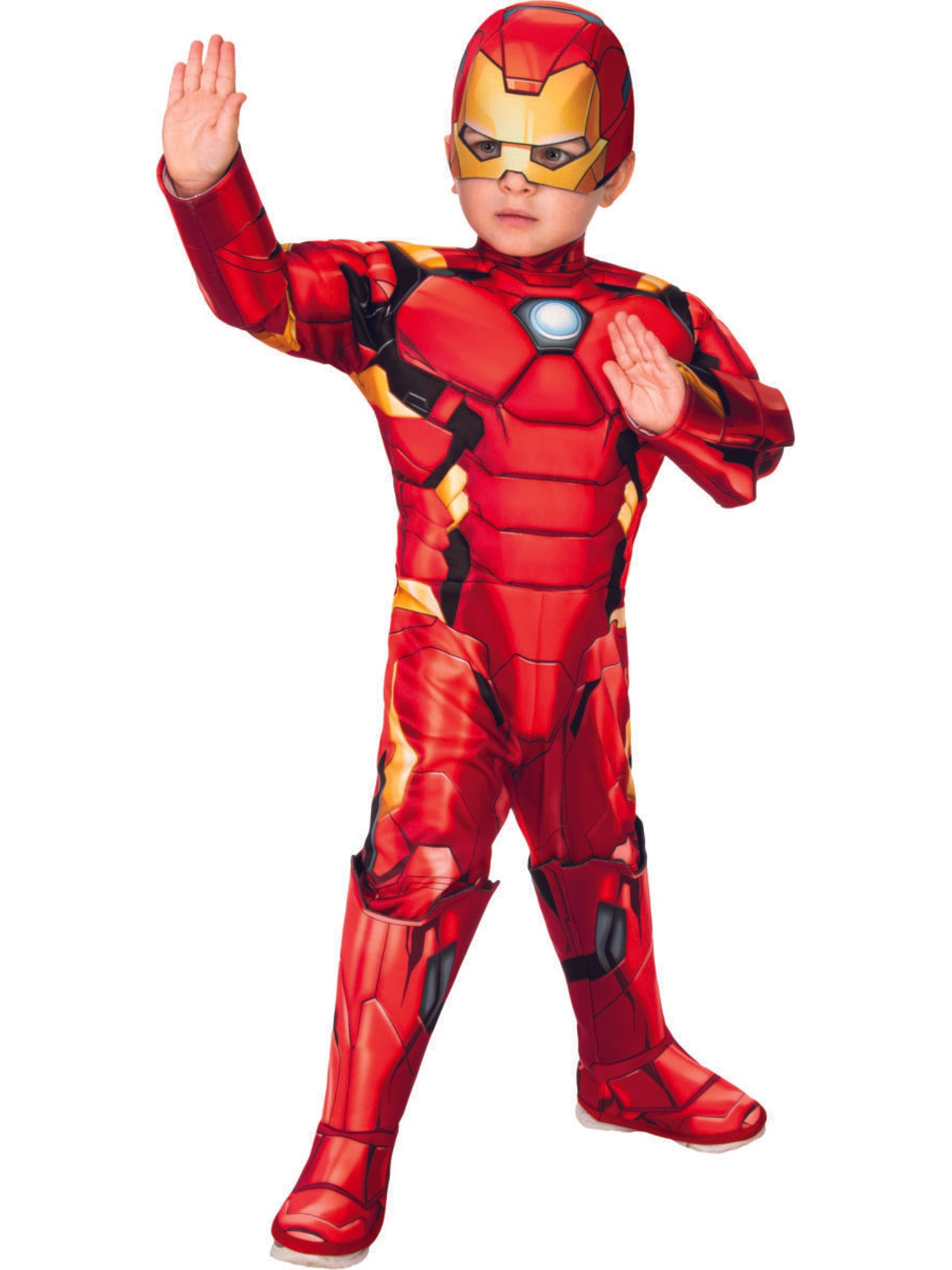 Iron Man, Multi, Marvel, Kids Costumes, Toddler, Front