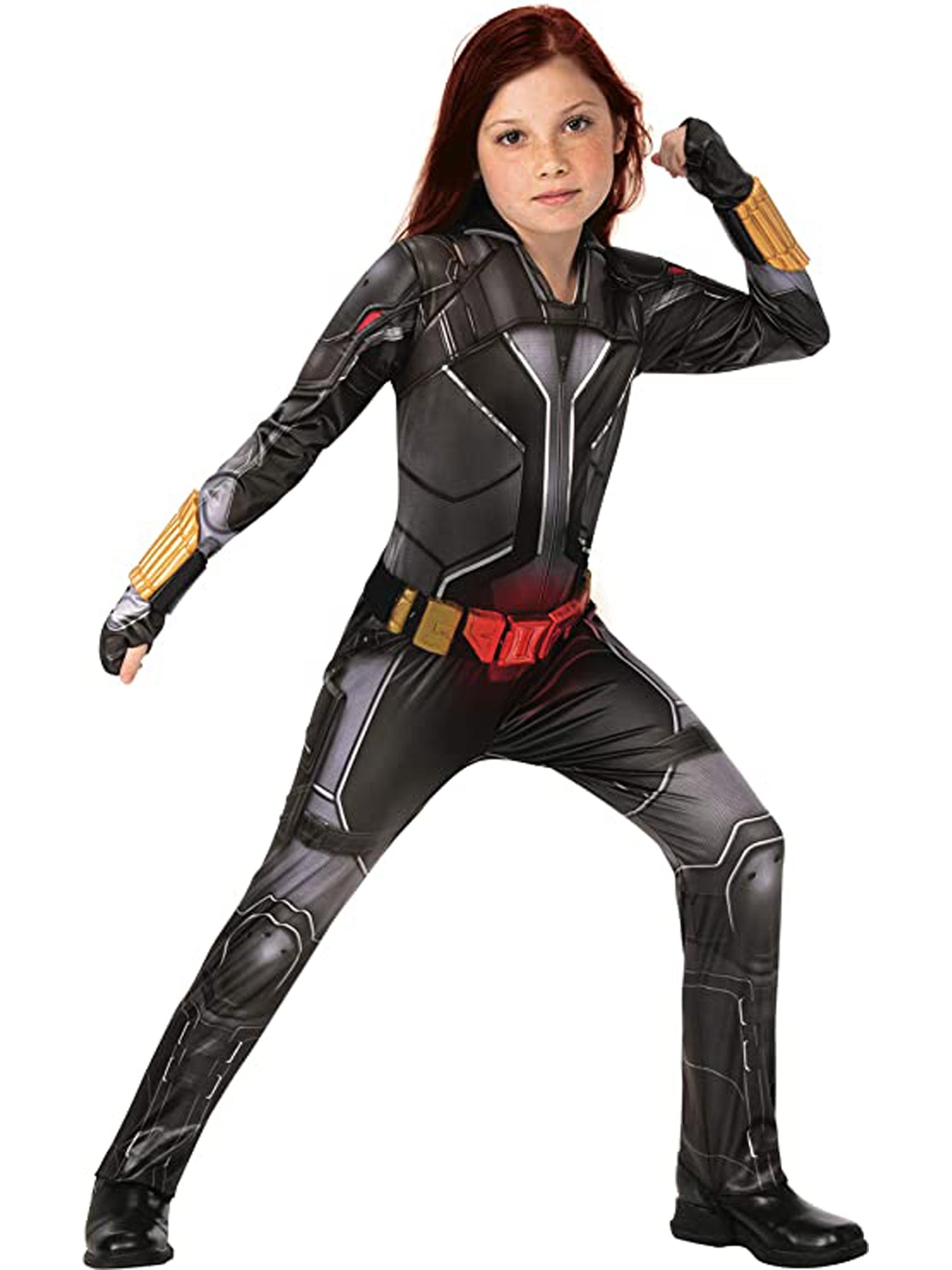 Black Widow, Black Widow, Avengers, Black Widow, Multi, Marvel, Kids Costumes, Small, Front