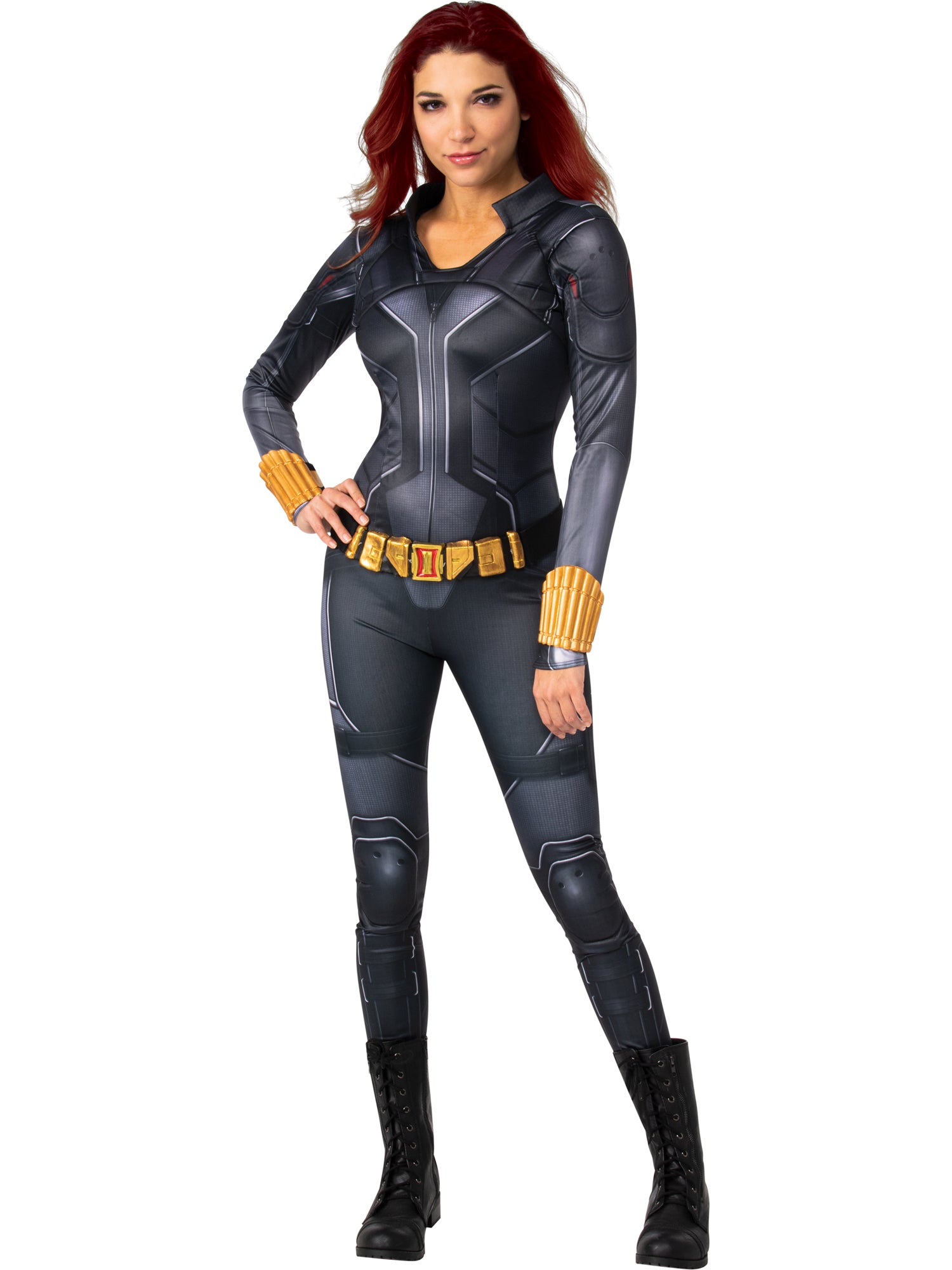 Black Widow, Black Widow, Avengers, Black Widow, Multi, Marvel, Adult Costume, Small, Front