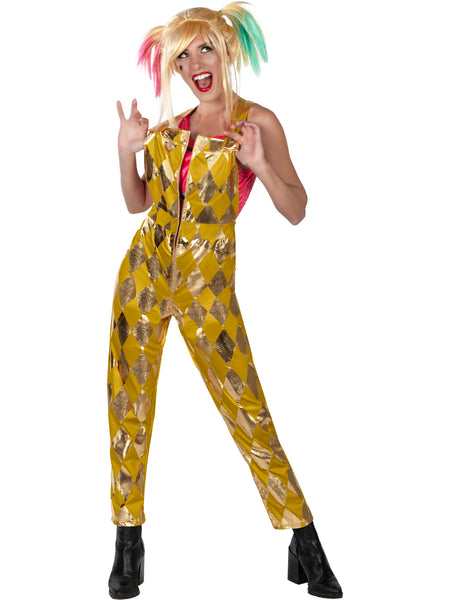 Adult Harley Quinn Jumpsuit From Birds Of Prey