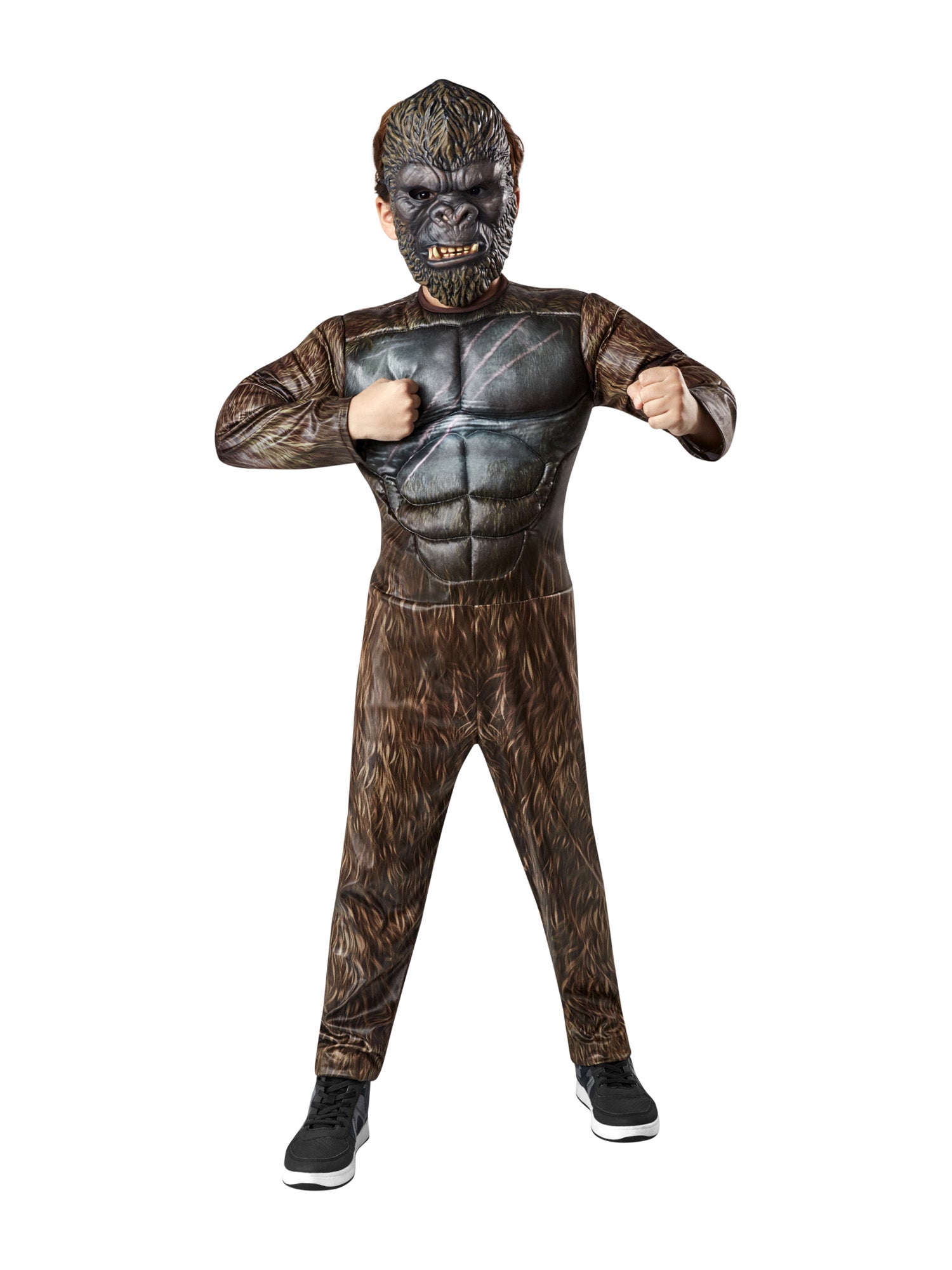 King Kong, Multi, Godzilla Vs Kong, Childrens Costume, Medium, Front