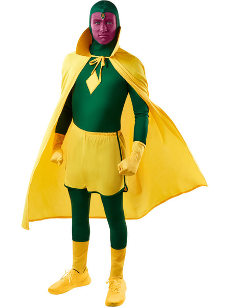 Adult Deluxe Vision Halloween Outfit From Marvel