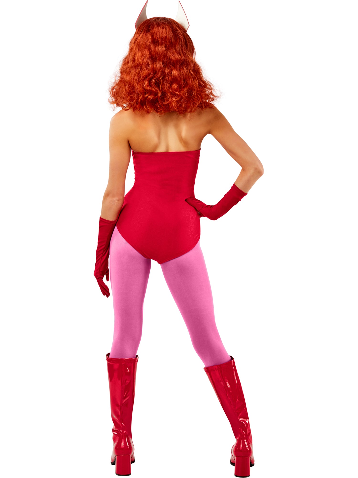 Scarlet Witch, Multi, Marvel, Adult Costume, Extra Large, Back