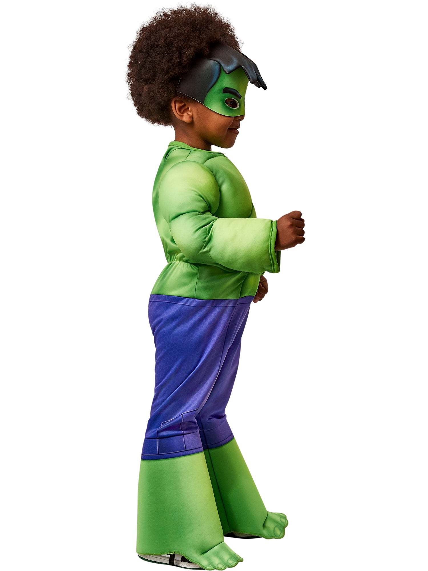 The Incredible Hulk, Multi, Marvel, Kids Costumes, Toddler, Side