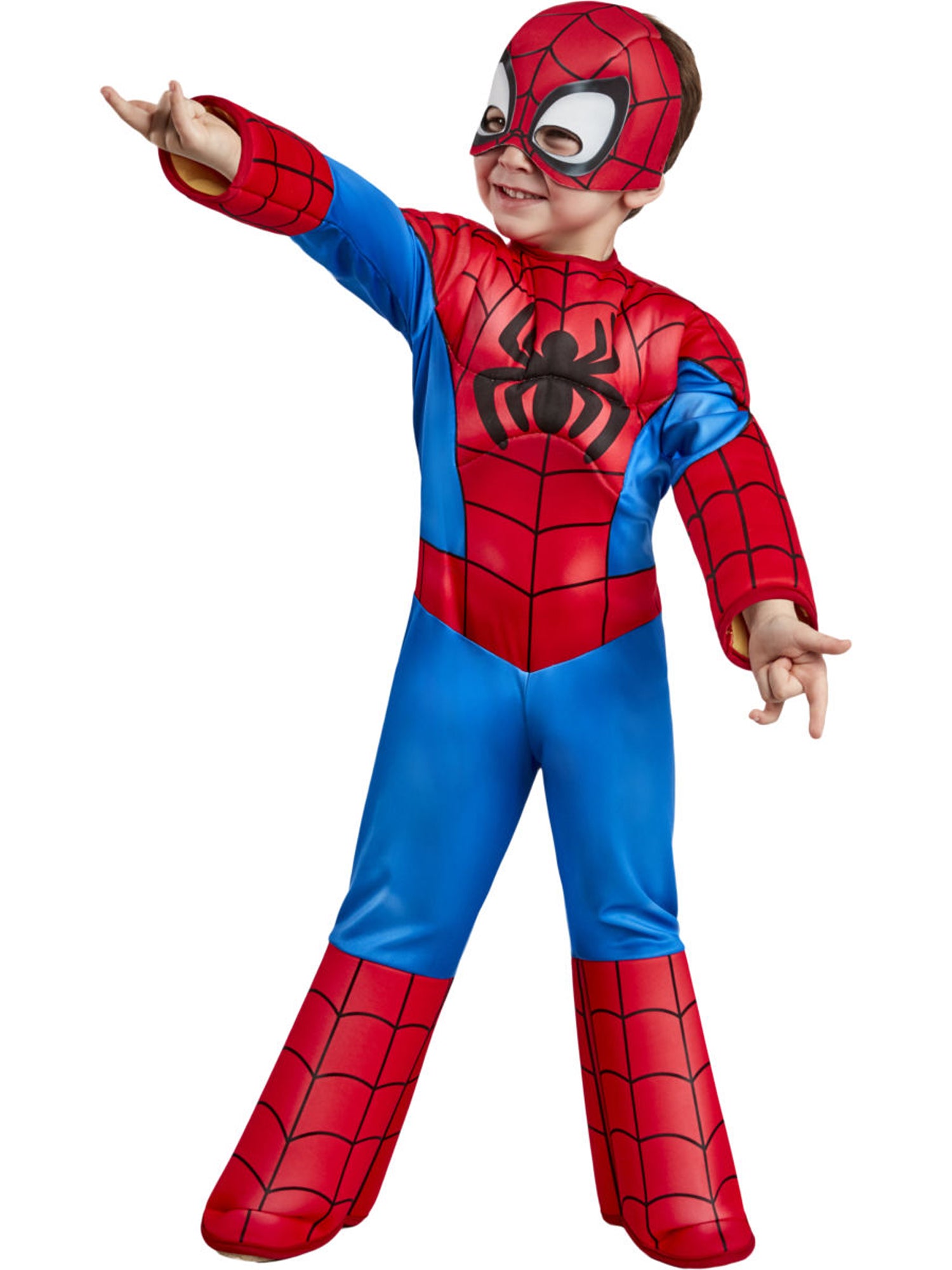 Spider-Man, Multi, Marvel, Kids Costumes, Toddler, Front