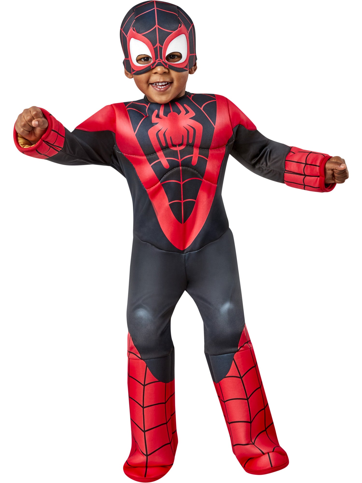 Spinn, Spidey and Amazing Friends, Multi, Spinn, Kids Costumes, Toddler, Side