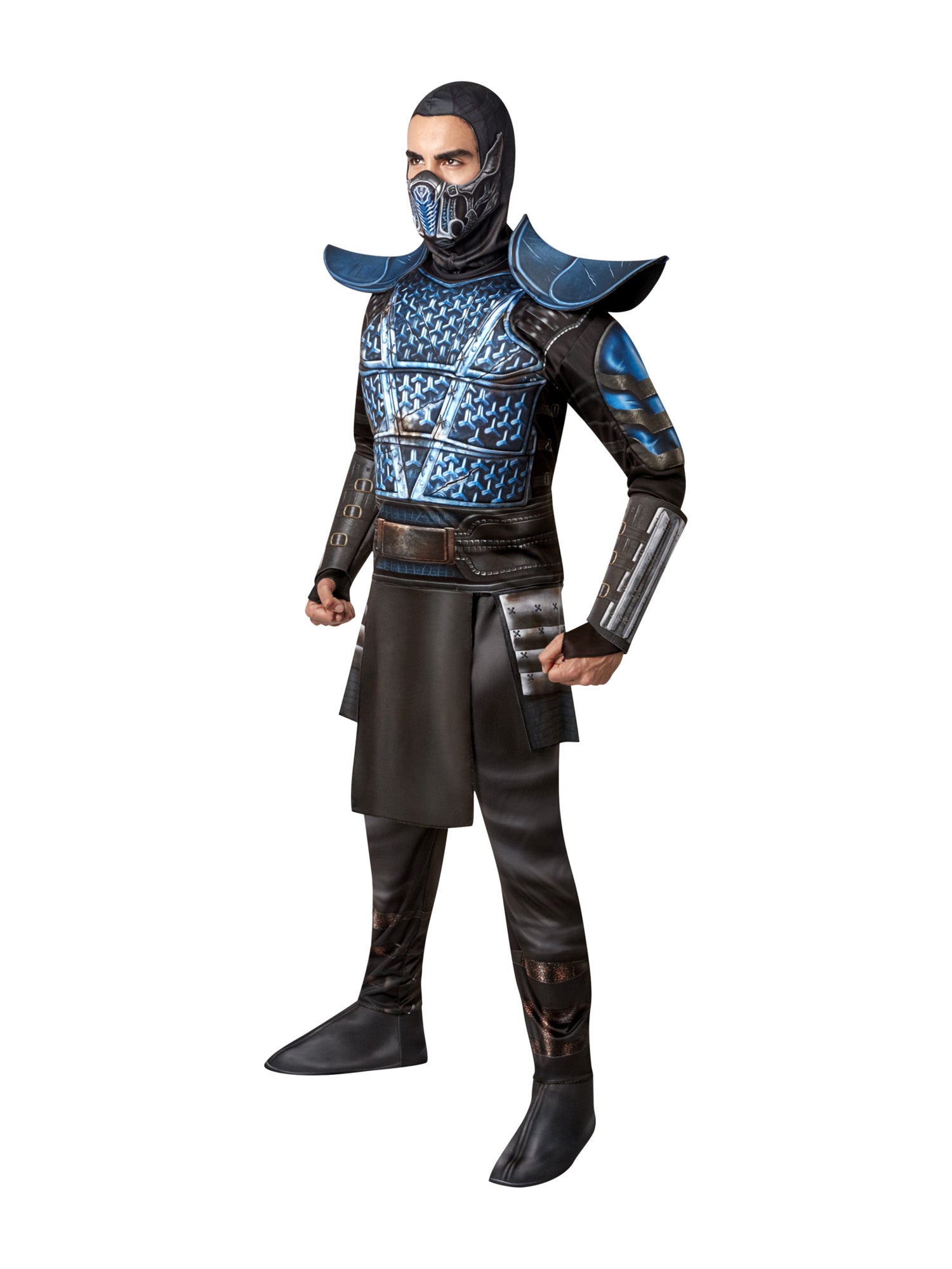 Sub-Zero, Mortal Kombat 11, Mortal Kombat 11, Multi, Mortal Kombat, Adult Costume, Extra Large, Side