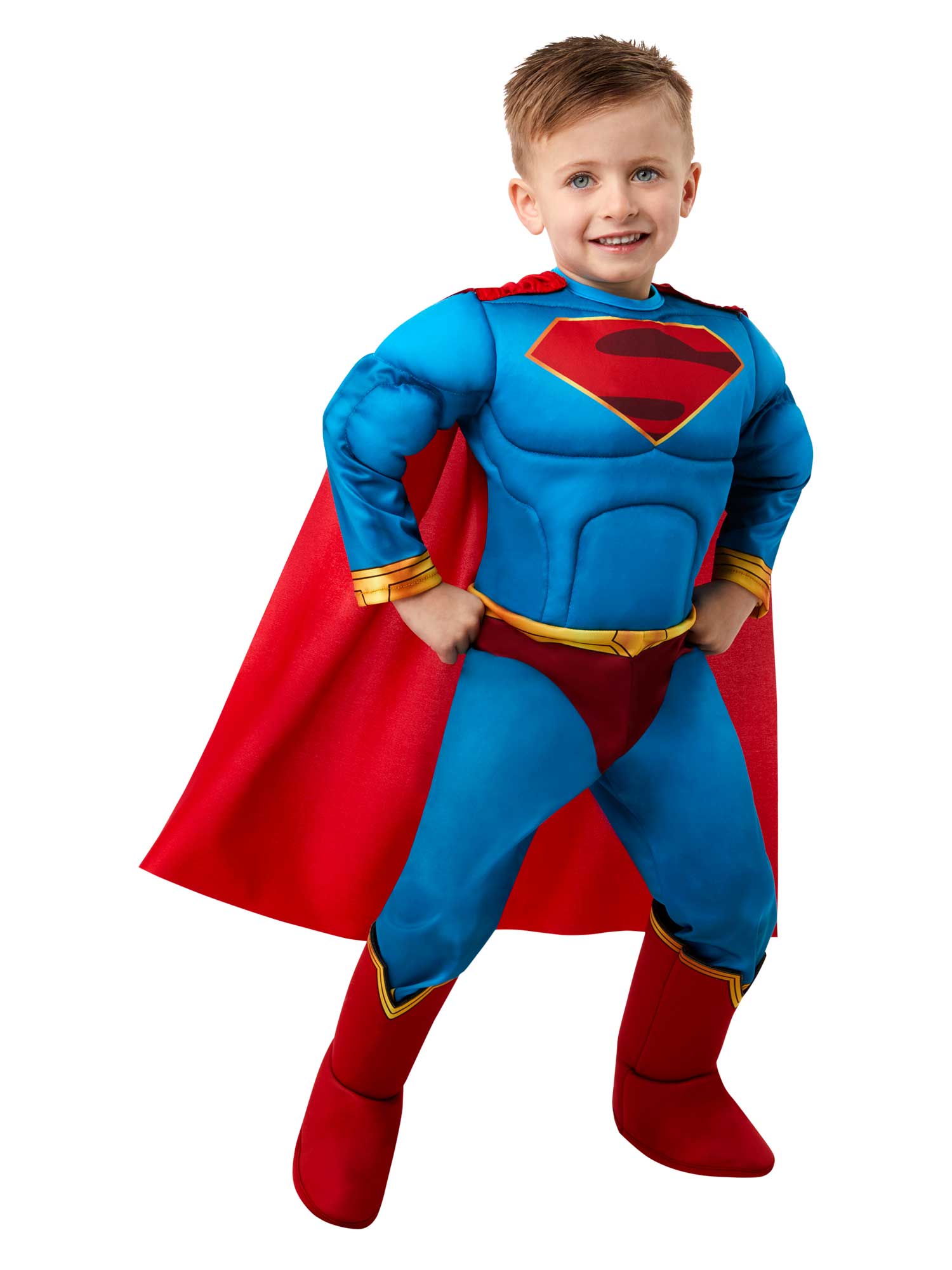 Superman, DC League of Super-Pets, DC League of Super-Pets, Blue, DC, Kids Costumes, 2T years, Front