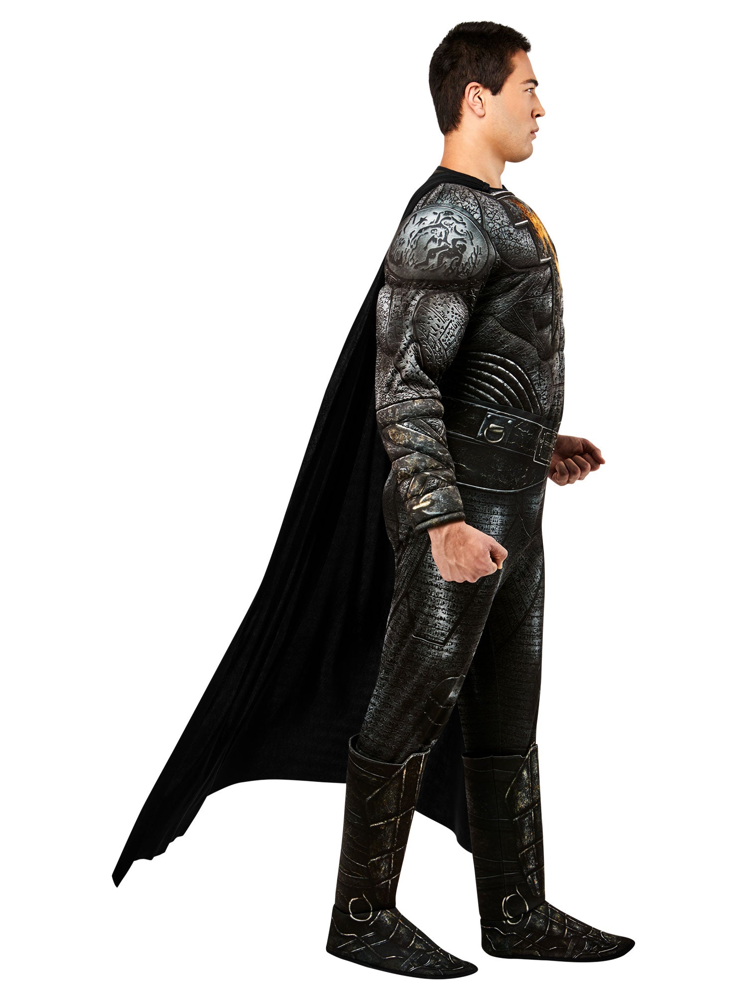 Black Adam, Black Adam DC, Black, DC, Adult Costume, L, Back