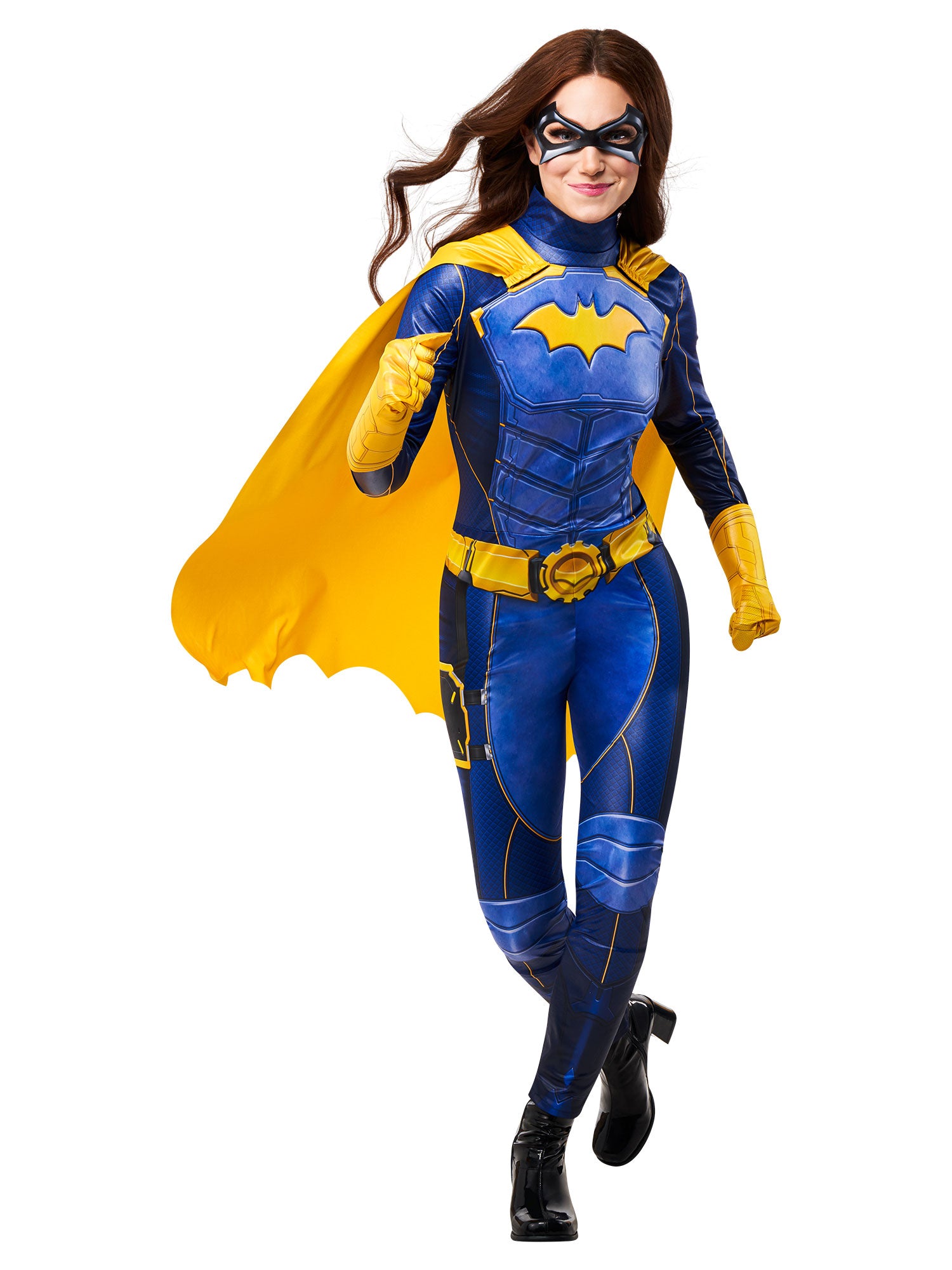 Batgirl, Blue, DC, Adult Costume, S, Front