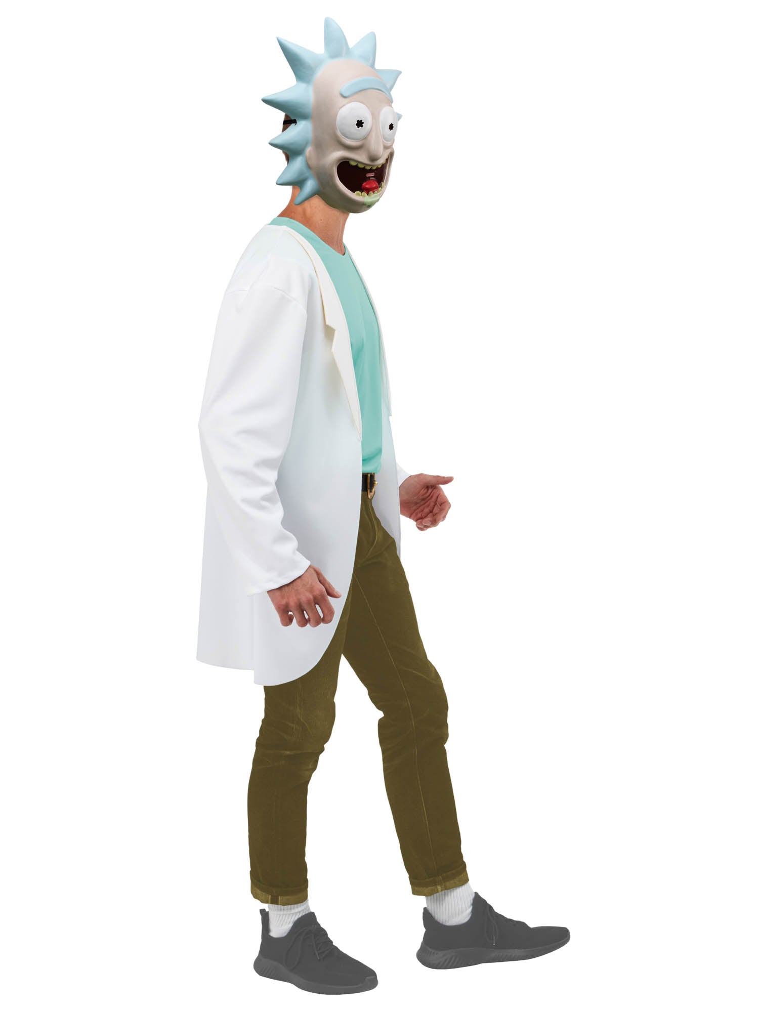 Rick and Morty, Adult Costume, M, Side