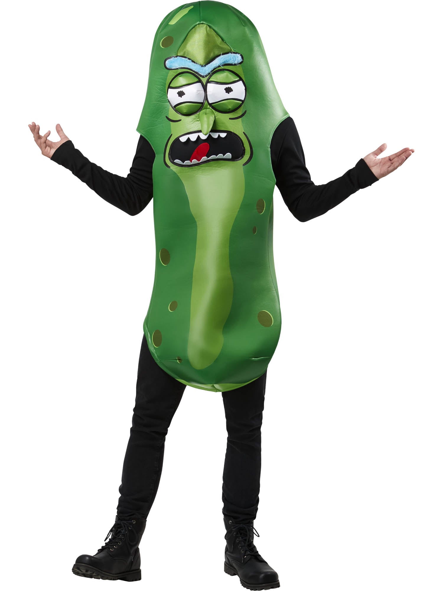 Rick and Morty, Adult Costume, One Size, Front