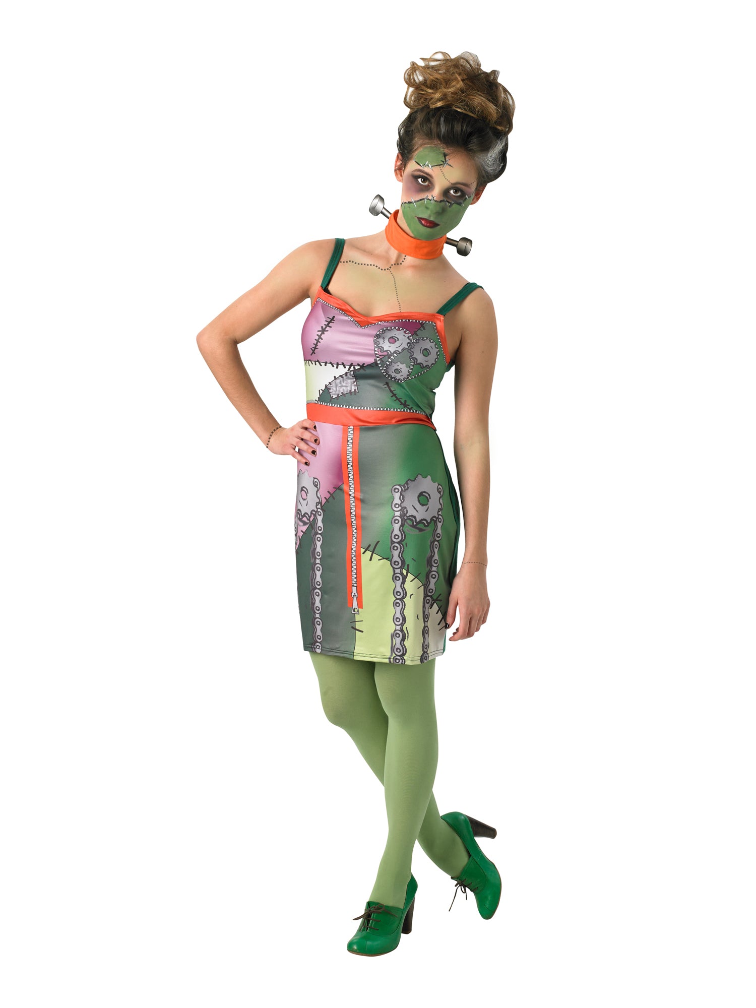 Frankenstein, Multi, Generic, Adult Costume, Small, Front