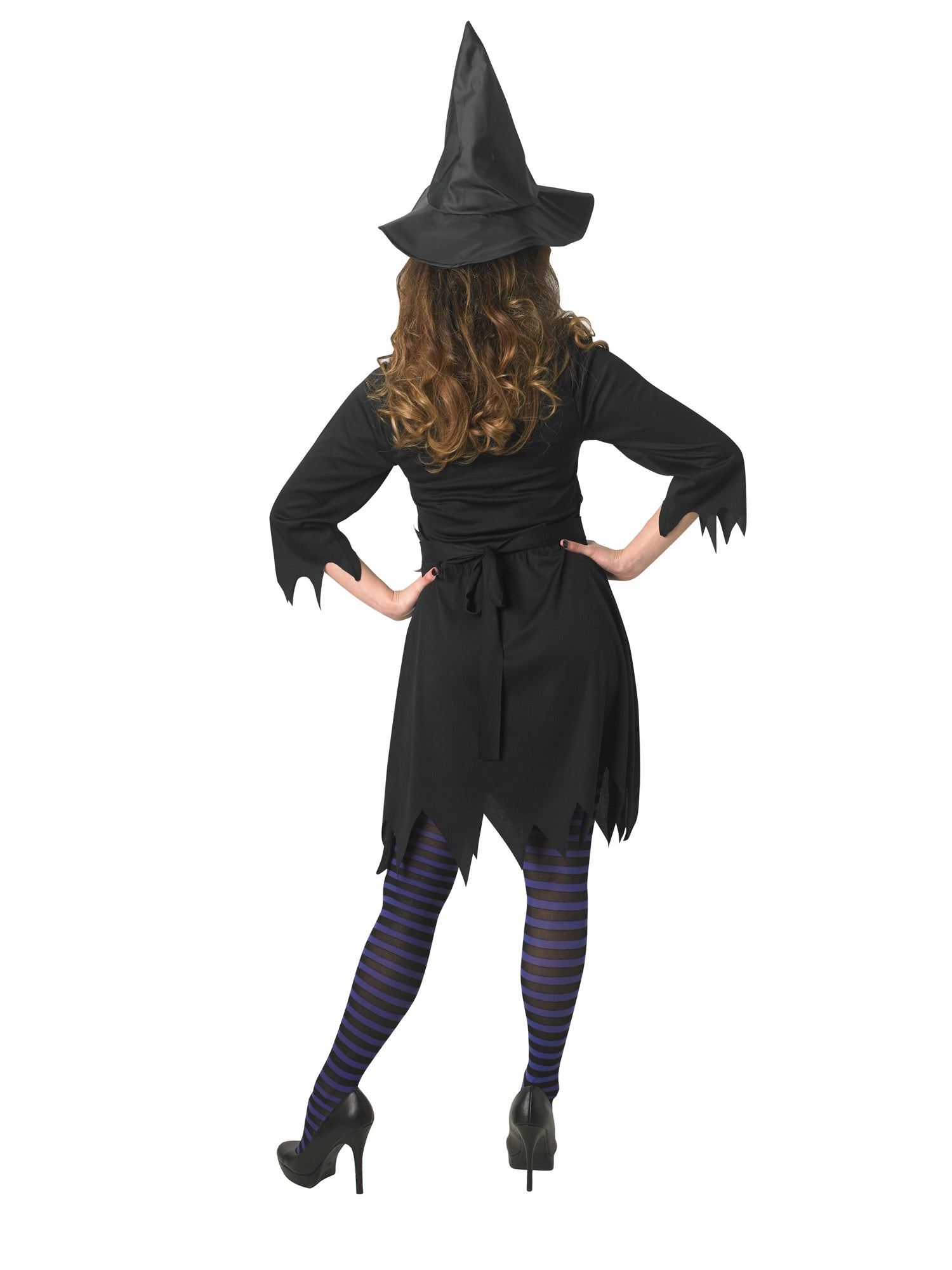 Witch, Multi, Generic, Adult Costume, Small, Back