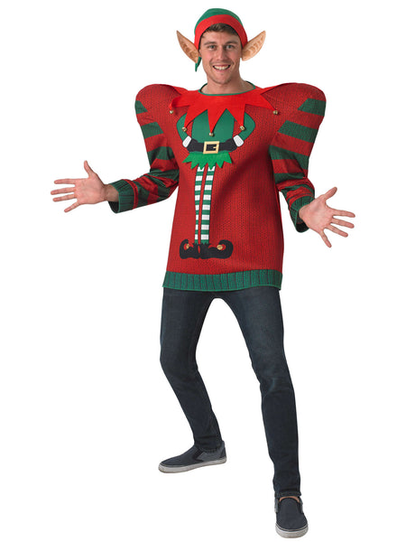 Adult Elf Christmas Jumper