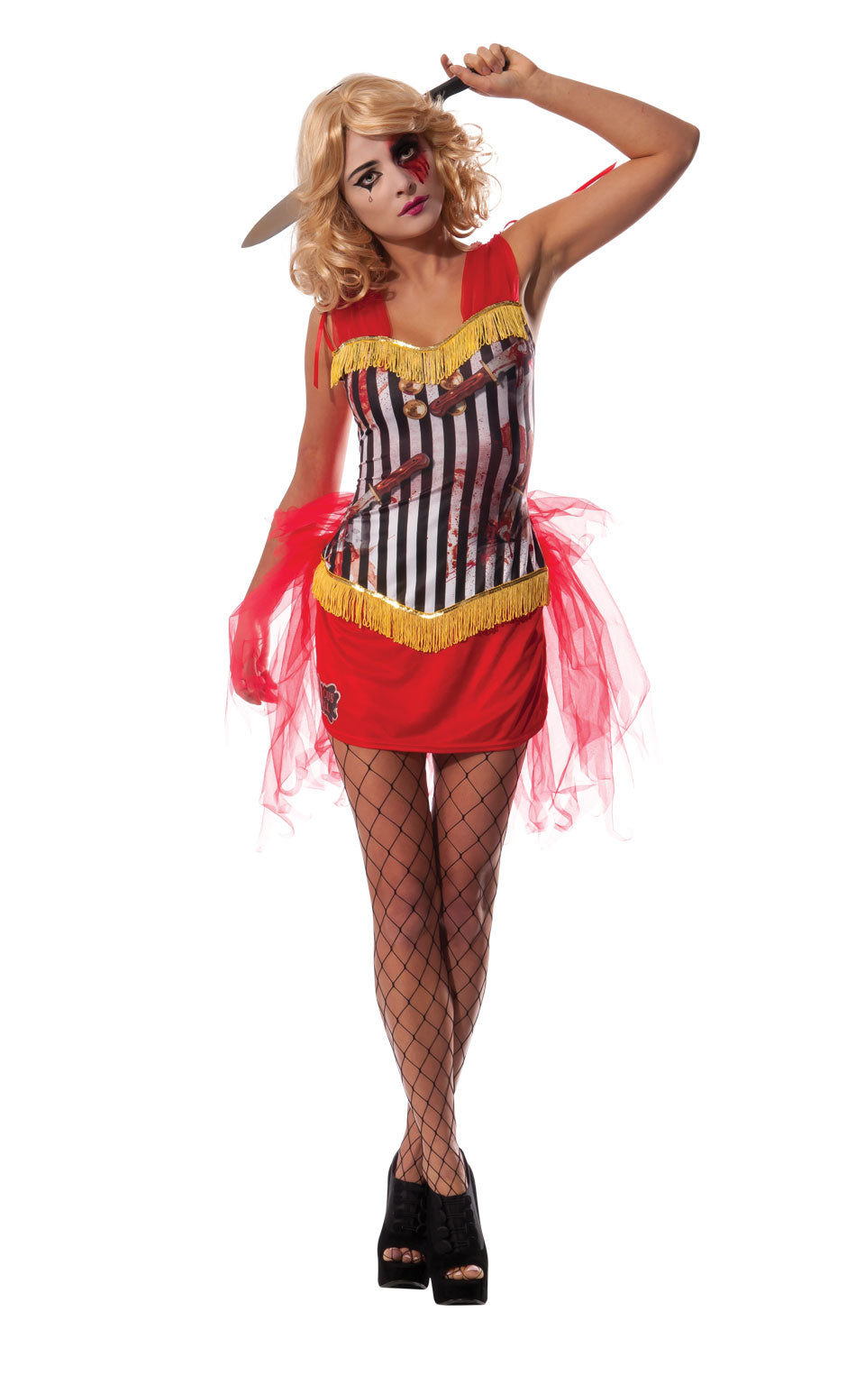 Circus, Multi, Generic, Adult Costume, Medium, Back