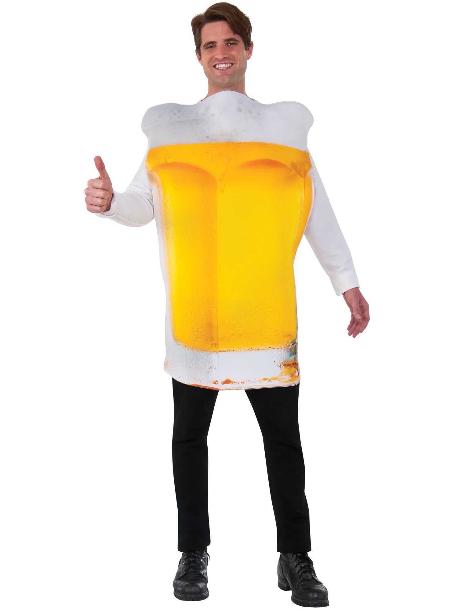 Pint of Beer, Generic, Muliticoloured, Forum, Adult Costume, , Front