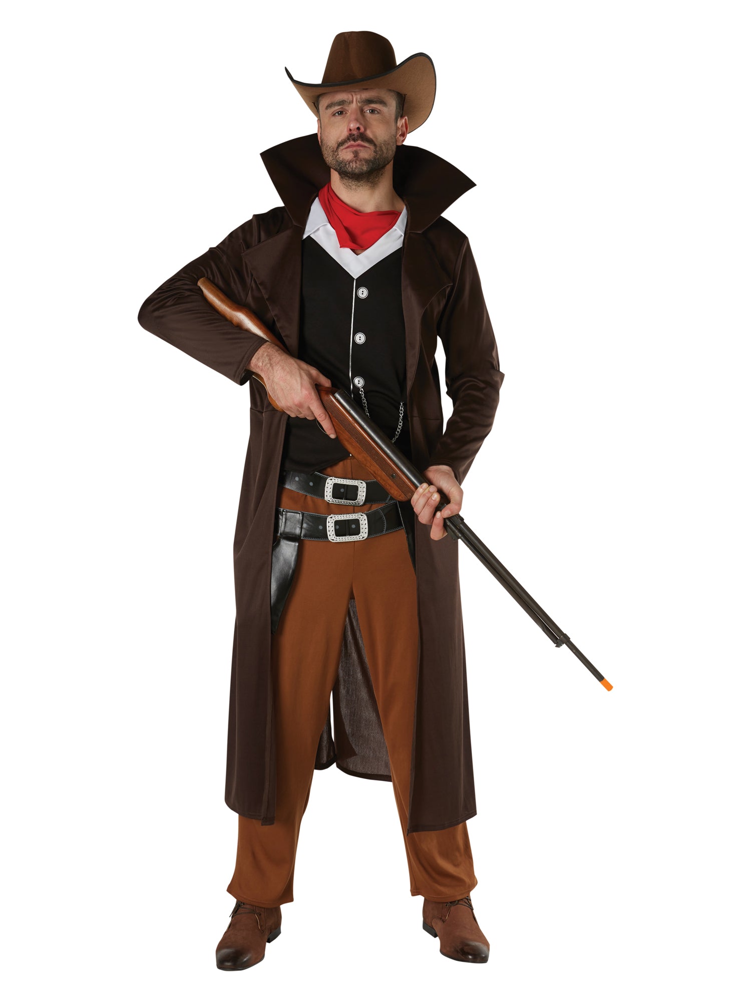 Cowboy, Multi, Generic, Adult Costume, Standard, Front