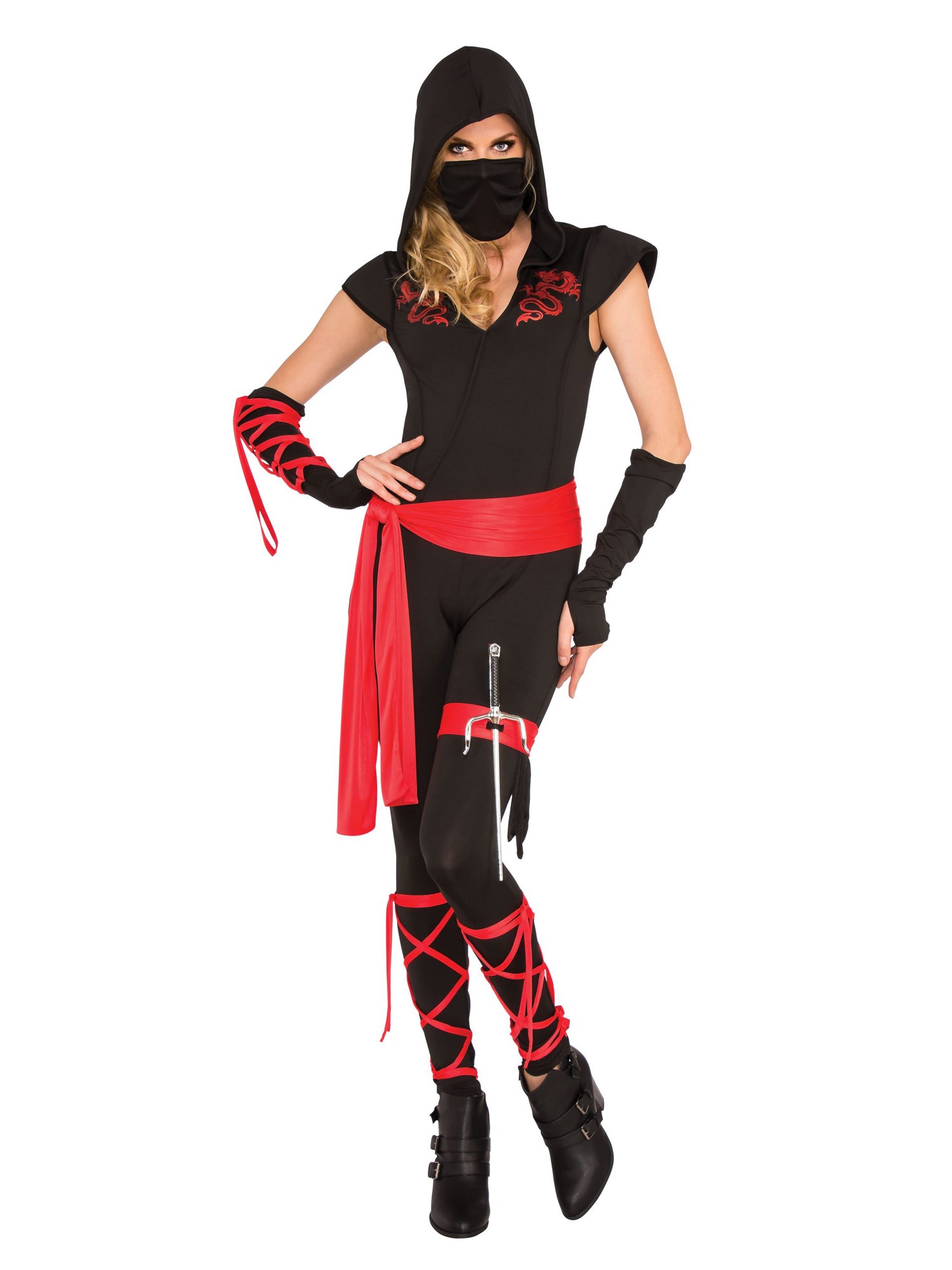Ninja, Multi, Generic, Adult Costume, , Front