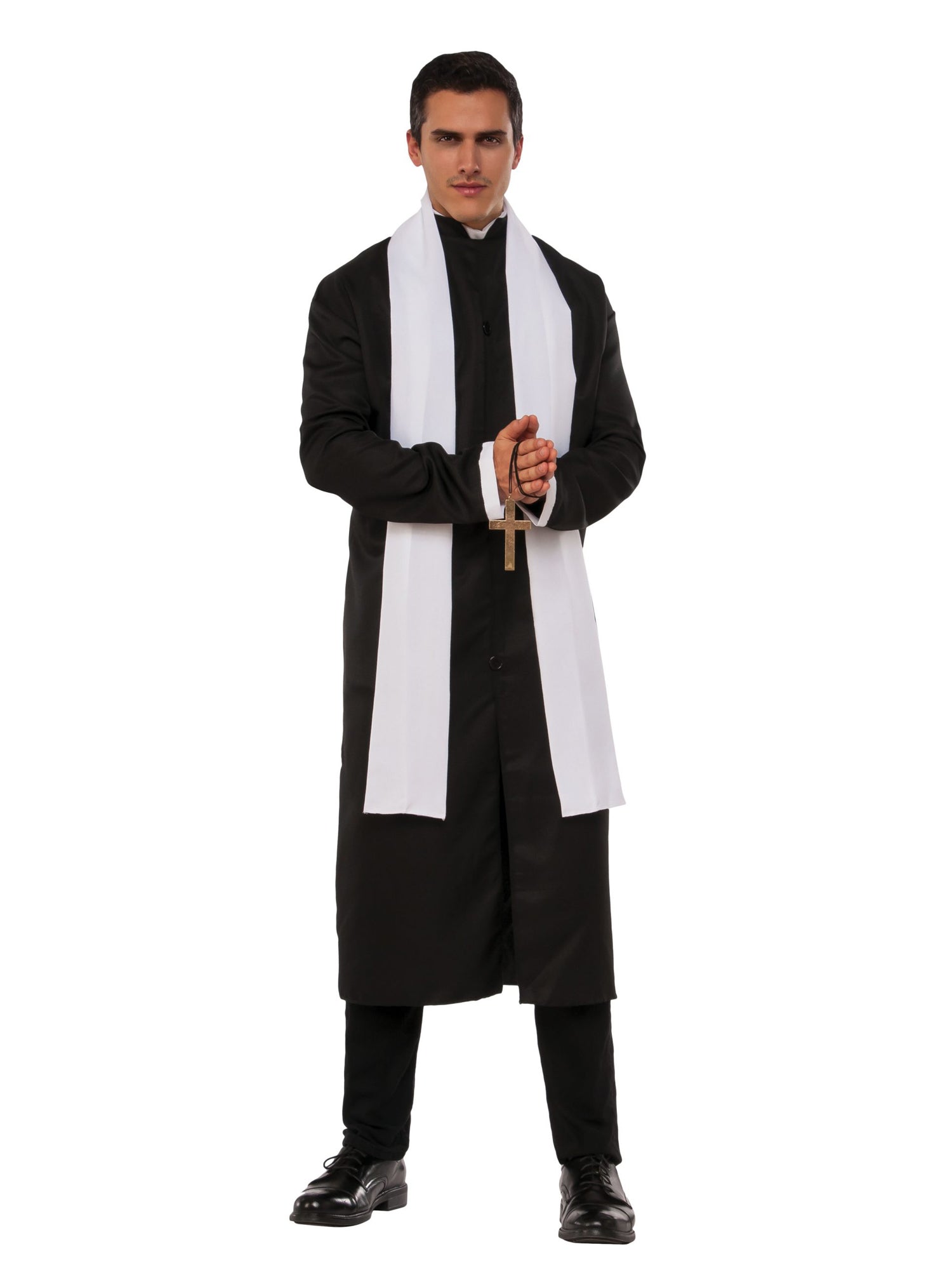 Priest, Multi, Generic, Adult Costume, , Front