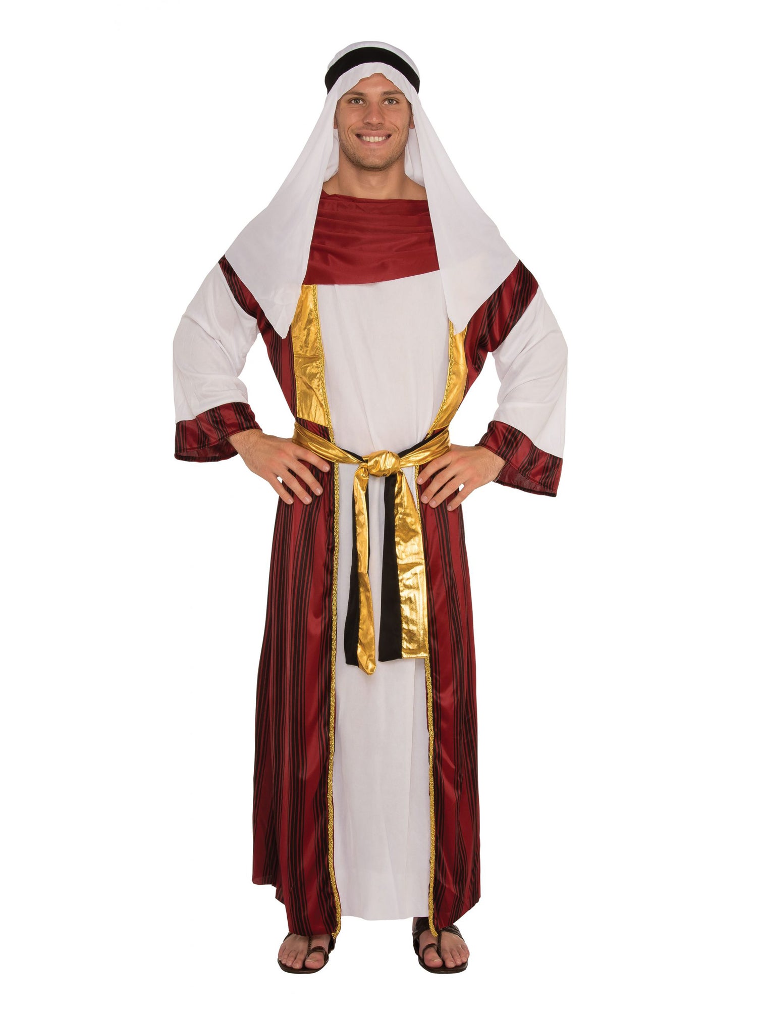 Arabian, Multi, Generic, Adult Costume, , Front