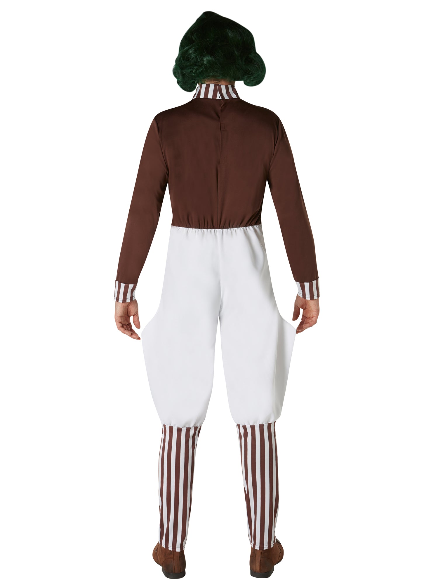 Oompa Loompa, Multi, Charlie And The Chocolate Factory, Adult Costume, Small, Back