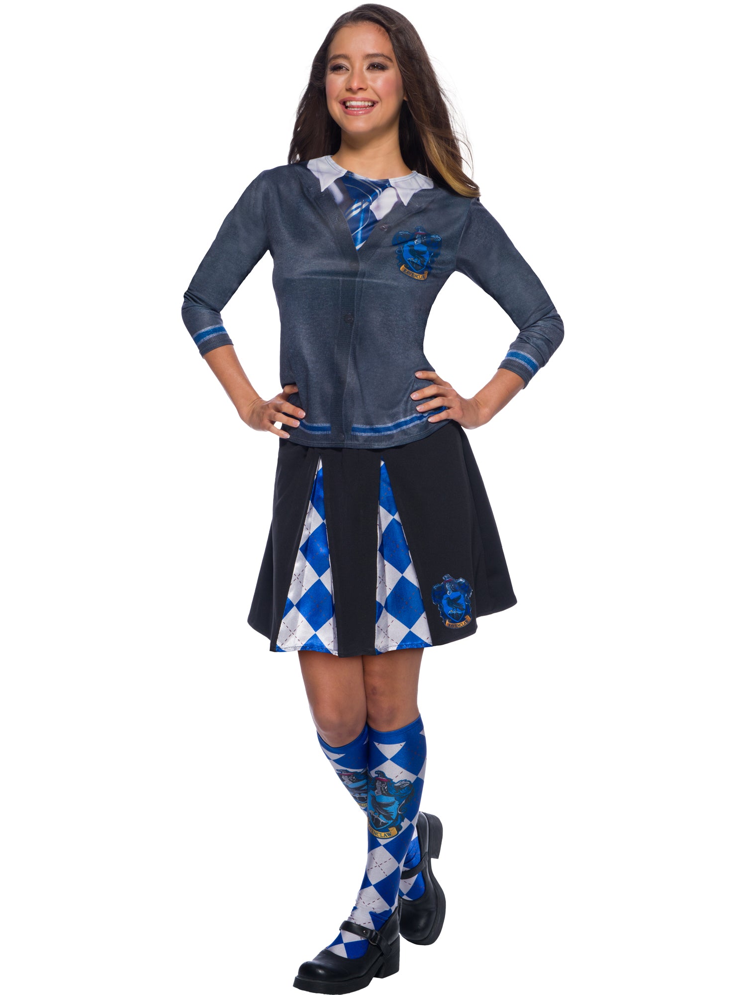 Ravenclaw, Multi, WB Wizarding World, Adult Costume, Small, Back