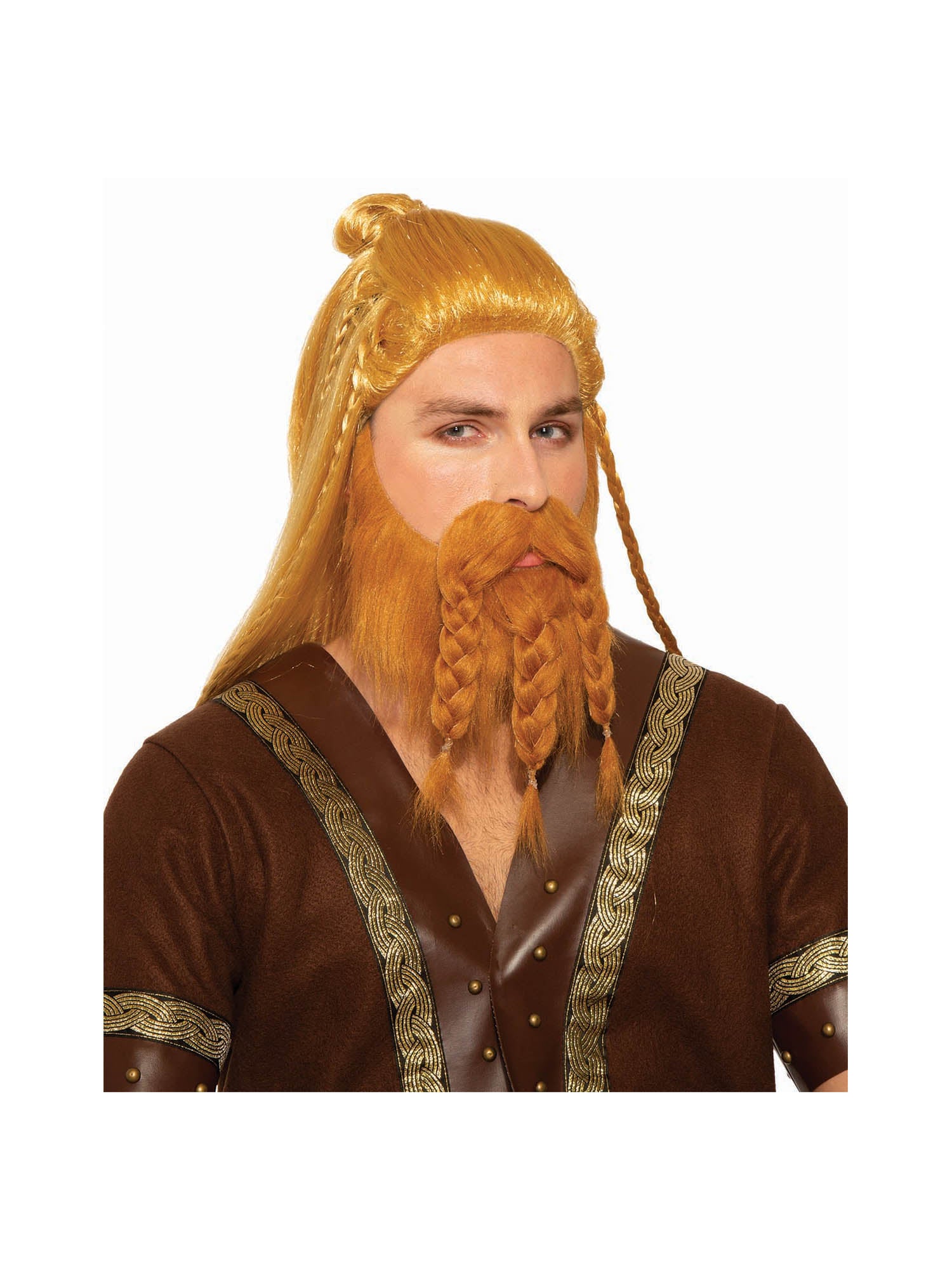 Deluxe Viking Wig and Beard Set