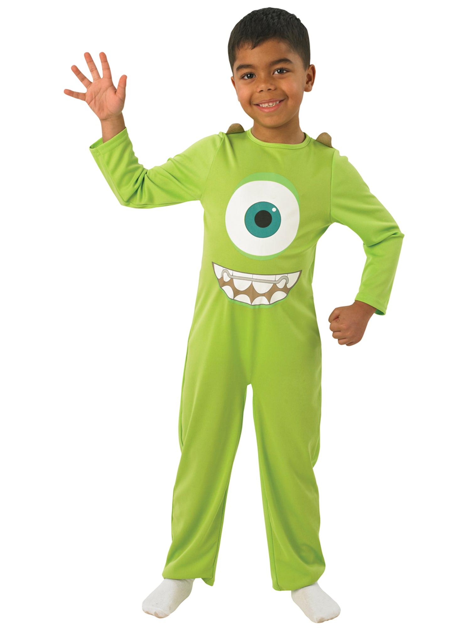 Mike Wasowski, Monsters University, Monsters Inc., Monsters University, Multi, Disney, Kids Costumes, Medium, Front