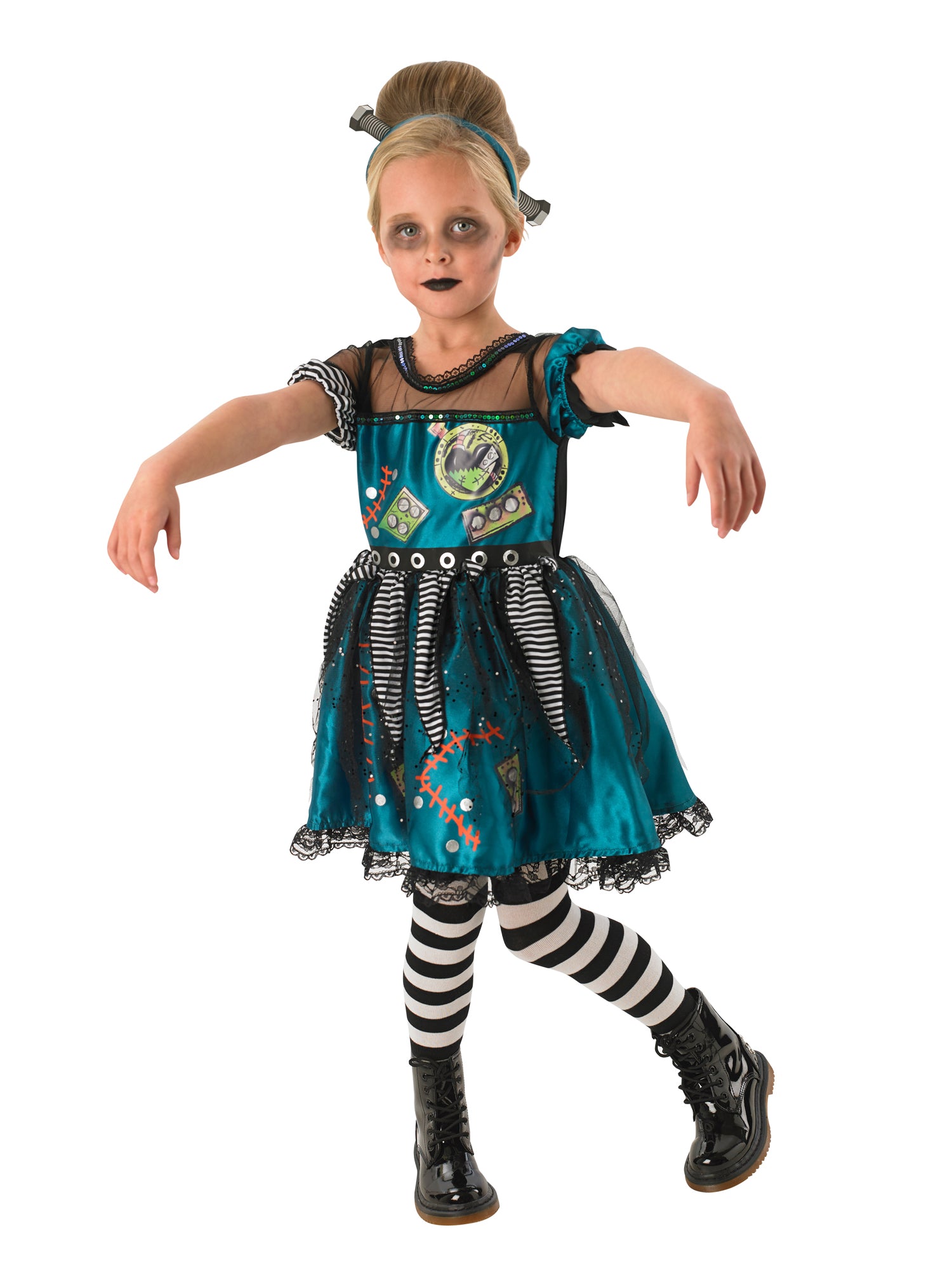 Frankenstein, Multi, Generic, Kids Costumes, Small, Front