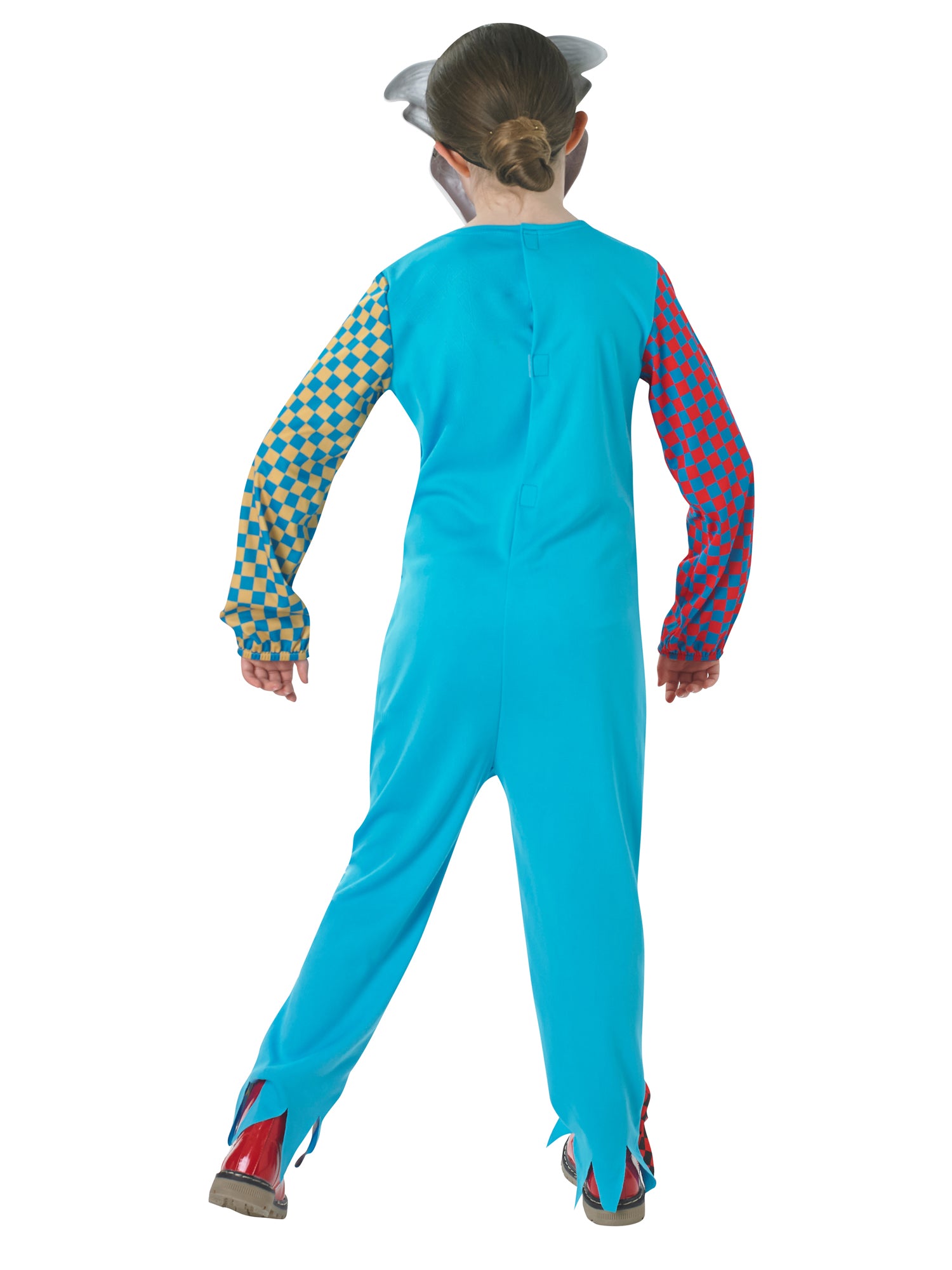 Clown, Multi, Generic, Kids Costumes, Medium, Back