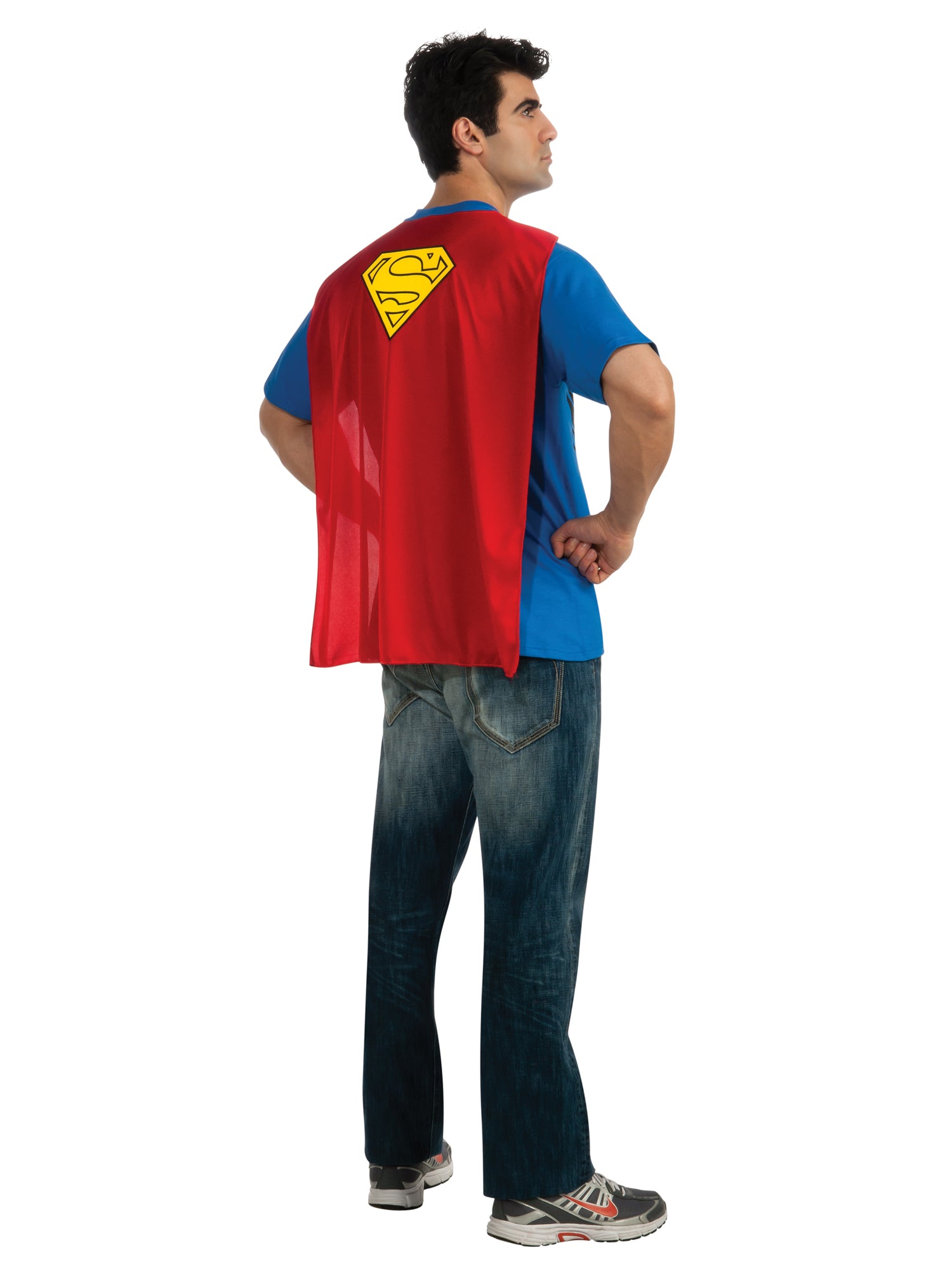 Superman, Multi, DC, Adult Costume, Large, Back