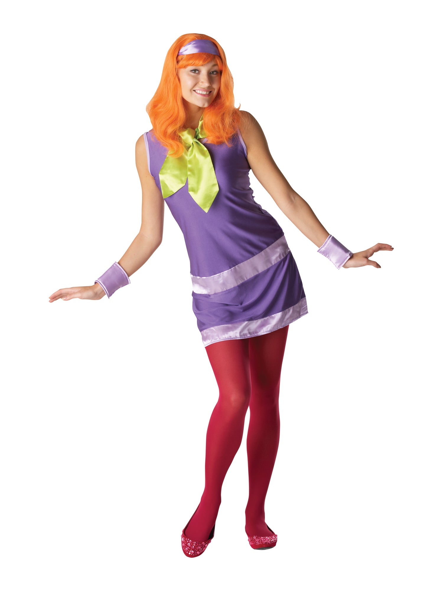 Daphne, Multi, Scooby Doo, Adult Costume, Small, Front