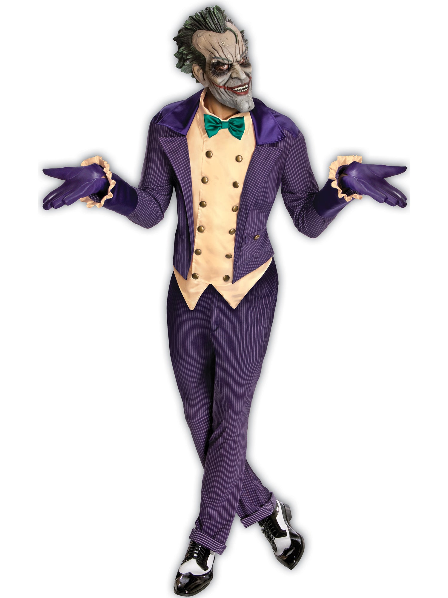 The Joker, Batman, Multi, DC, Adult Costume, Standard, Front