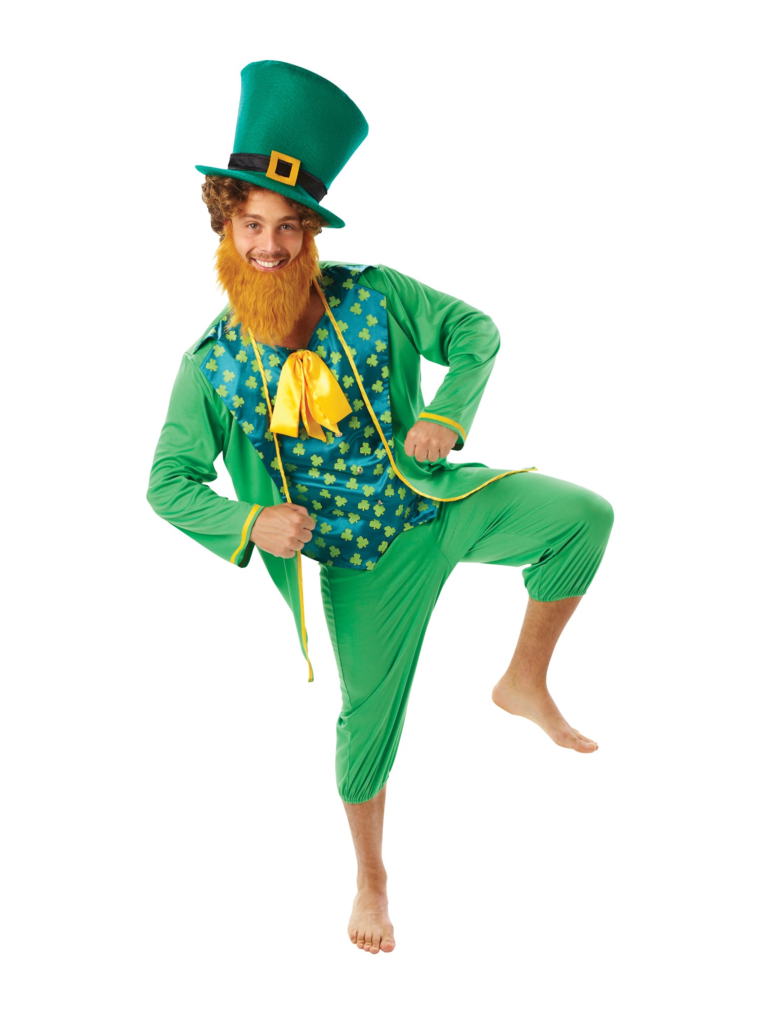 Leprechaun, Multi, Generic, Adult Costume, Standard, Front