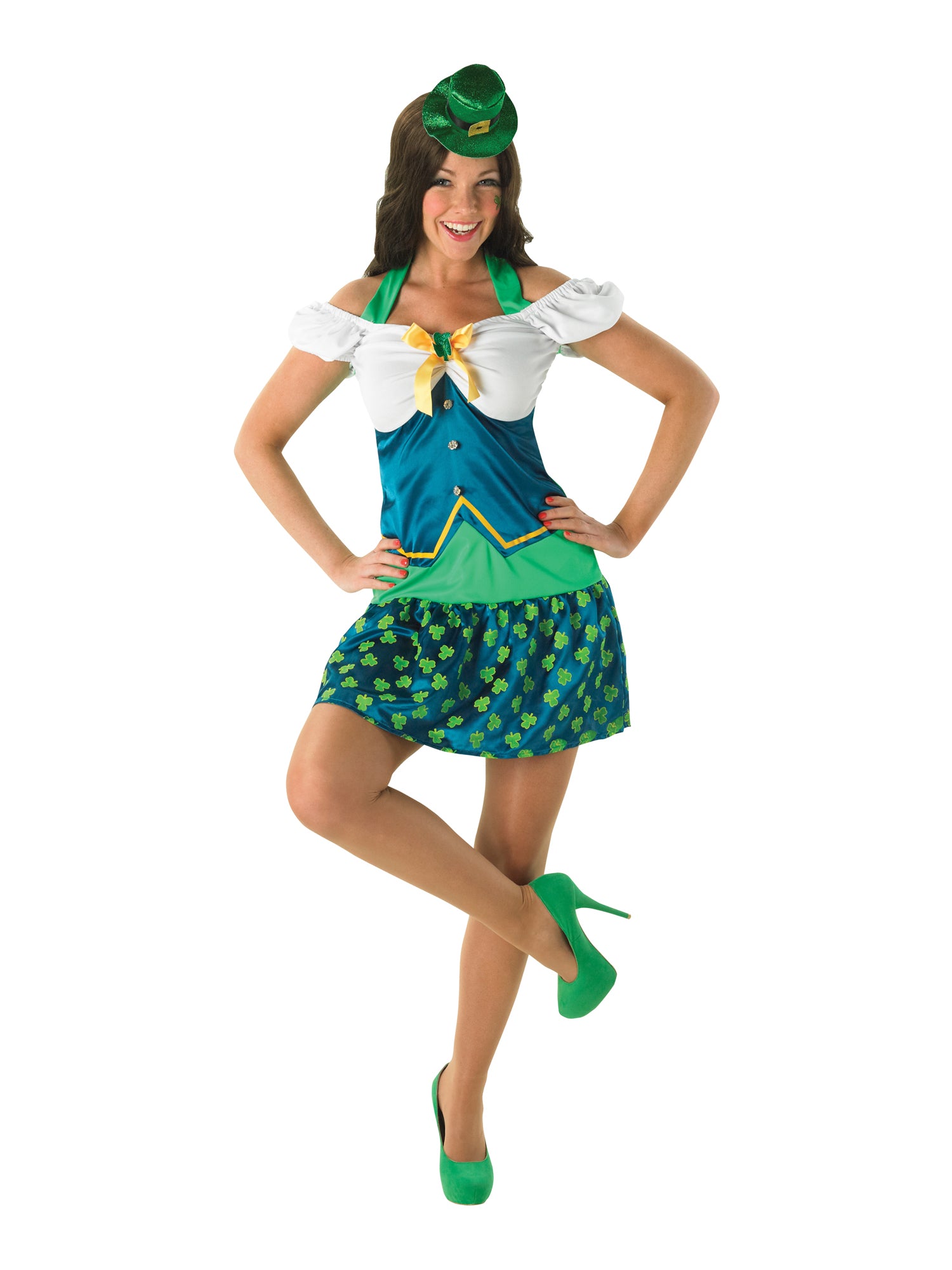 Leprechaun, Multi, Generic, Adult Costume, Small, Front