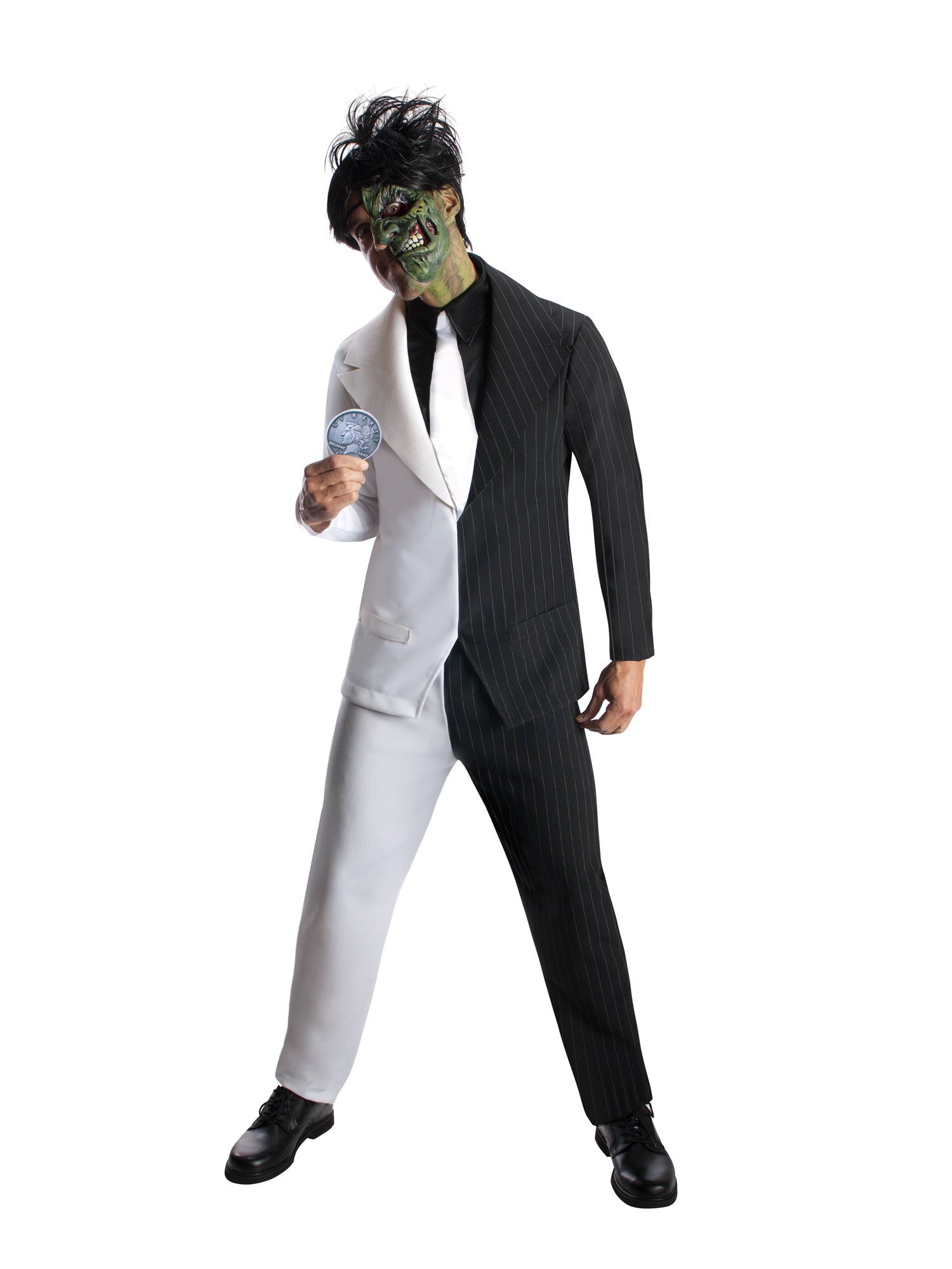 Two Face, Batman, Multi, DC, Adult Costume, Extra Large, Front