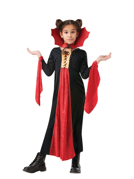 Kids Gothic Vampiress Costume