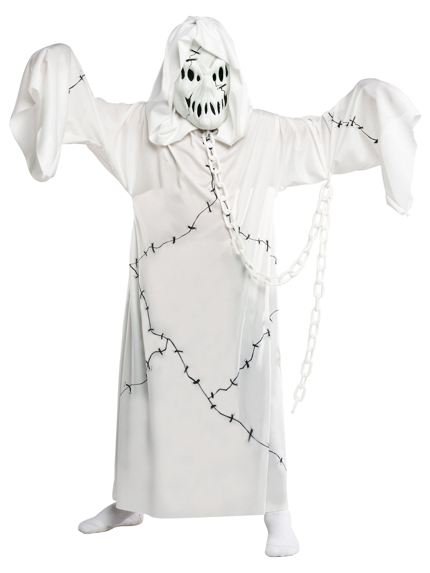 Ghost, Multi, Generic, Kids Costumes, Small, Front