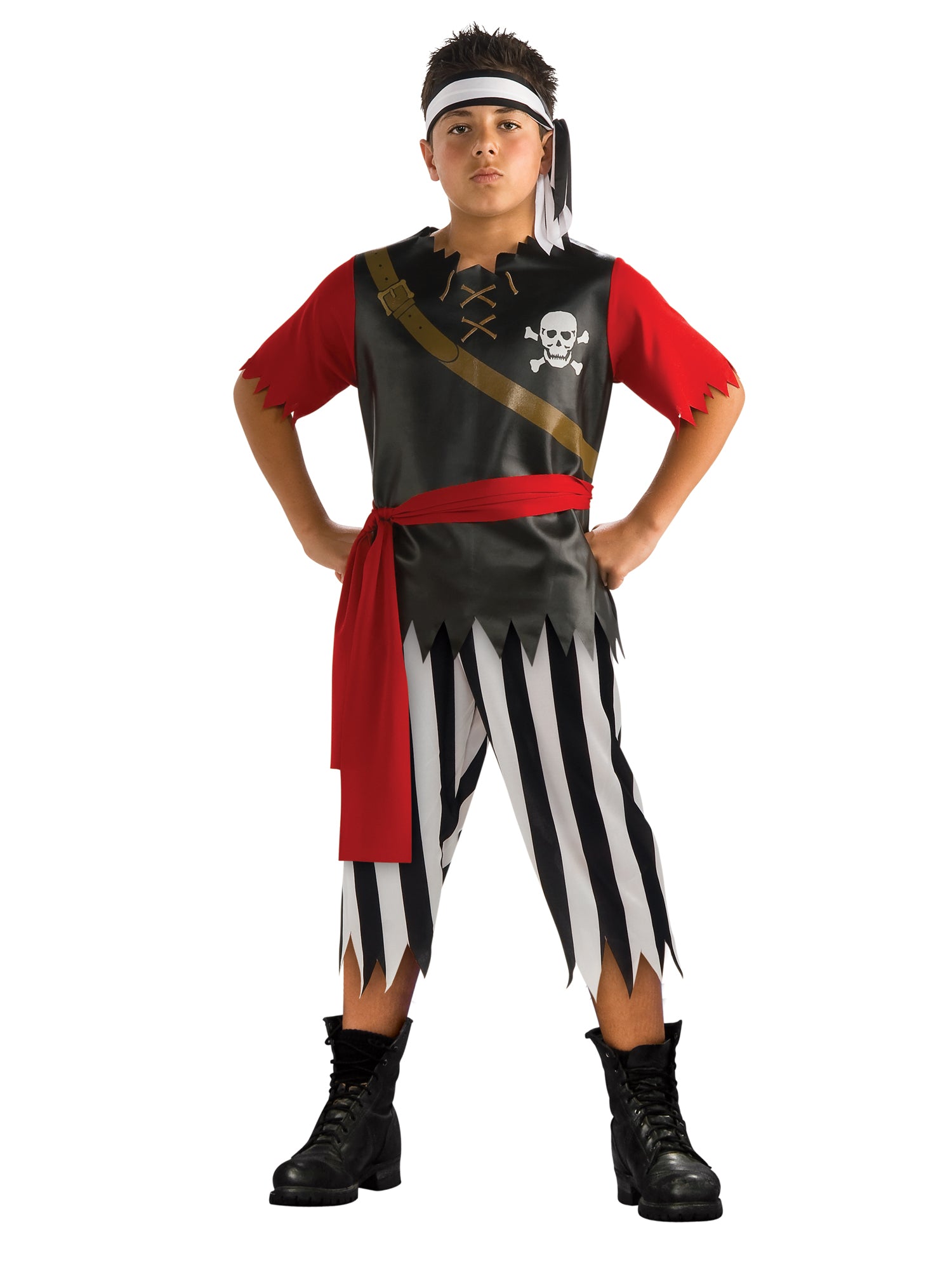 Pirate, Multi, Generic, Kids Costumes, Small, Front