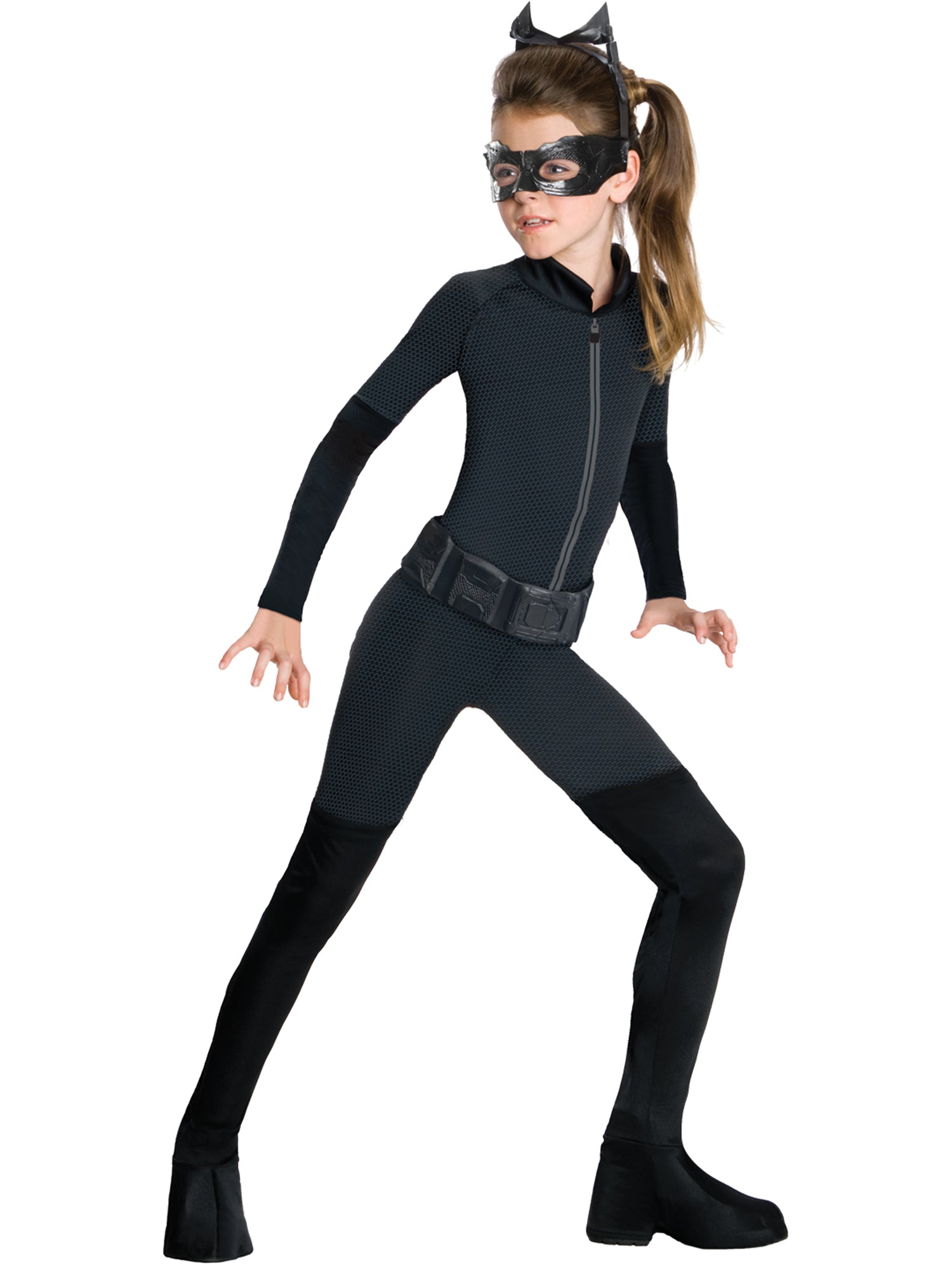 Catwoman, The Dark Knight Rises, Batman, The Dark Knight Rises, Multi, DC, Kids Costumes, Small, Front