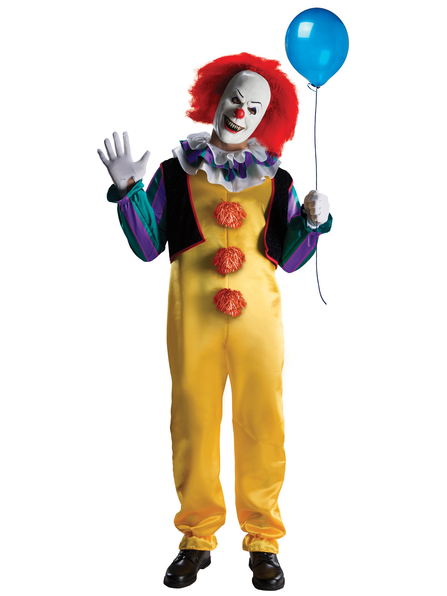 Pennywise, Multi, IT, Adult Costume, Standard, Front