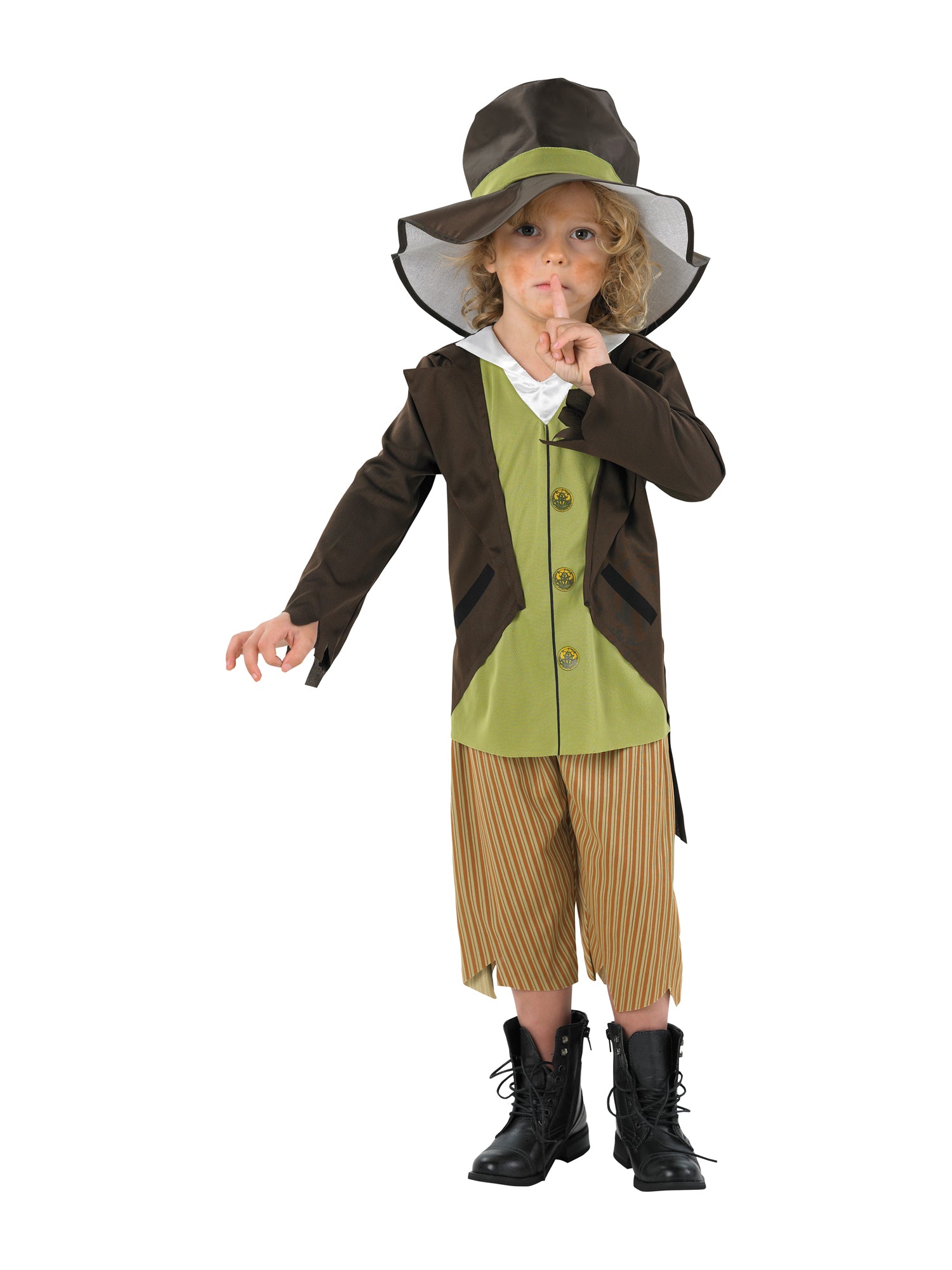 Victorian, Multi, Forum, Kids Costumes, Medium, Back