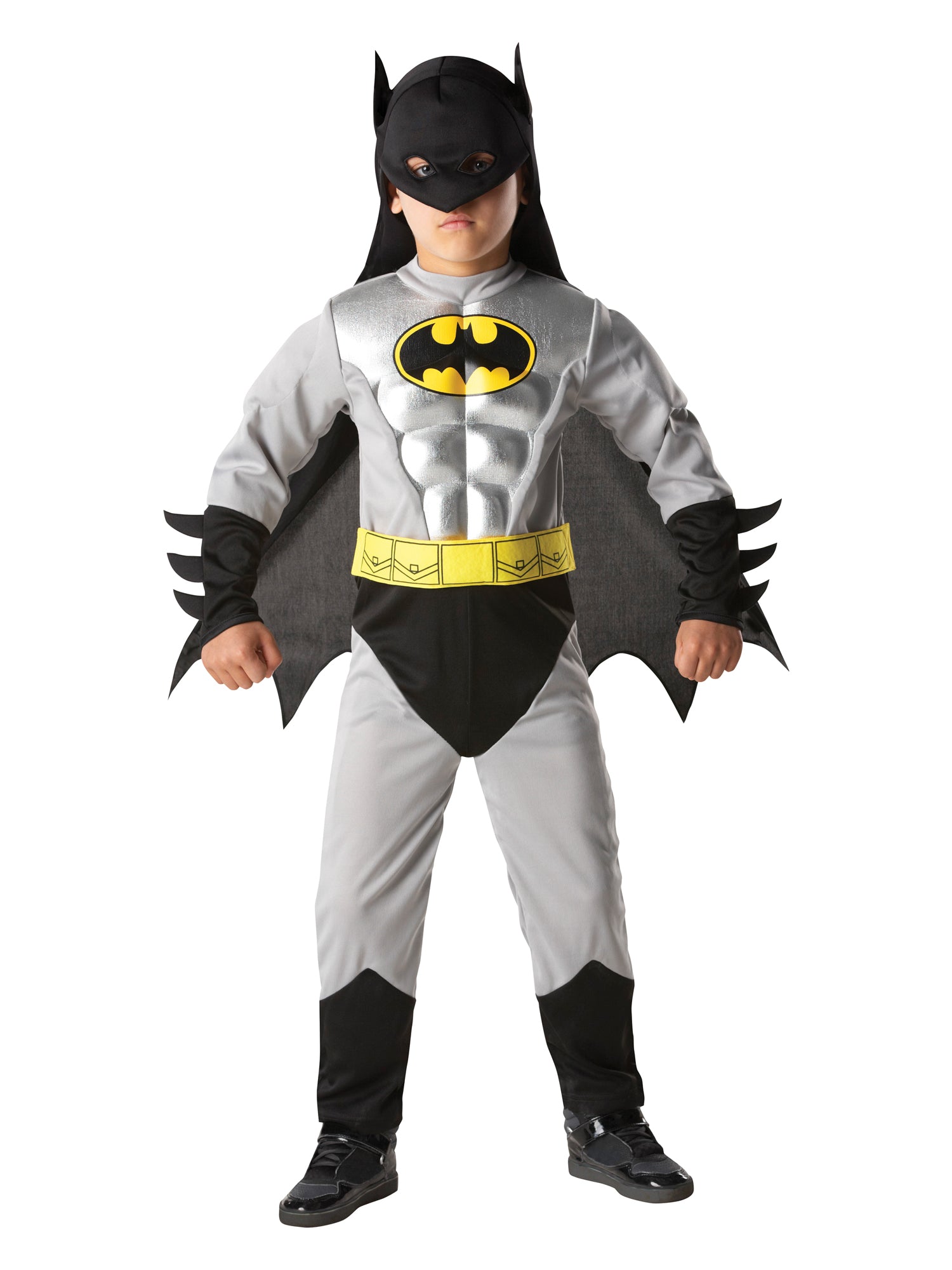 Batman, Multi, DC, Kids Costumes, Medium, Front