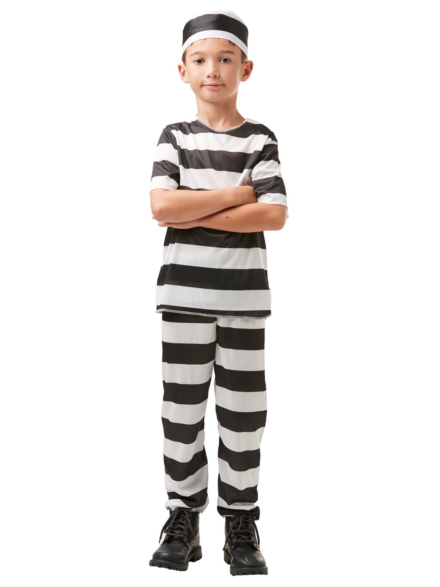 Prisoner, Multi, Generic, Kids Costumes, Small, Back