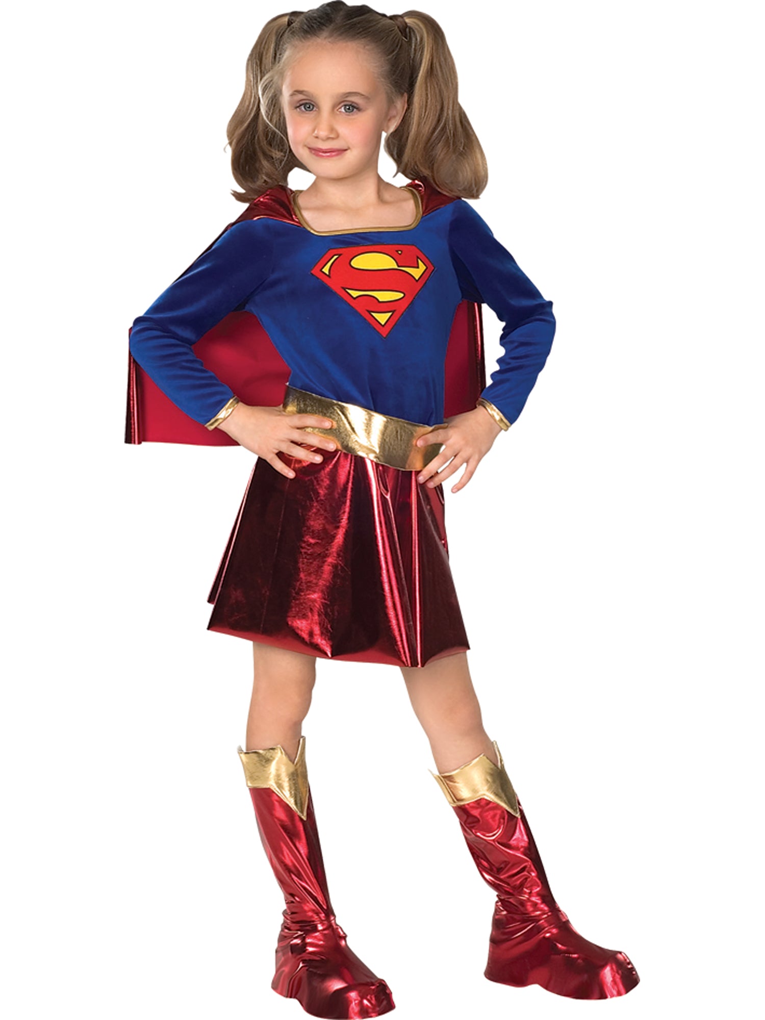 Supergirl, Superman, Multi, DC, Kids Costumes, Medium, Front