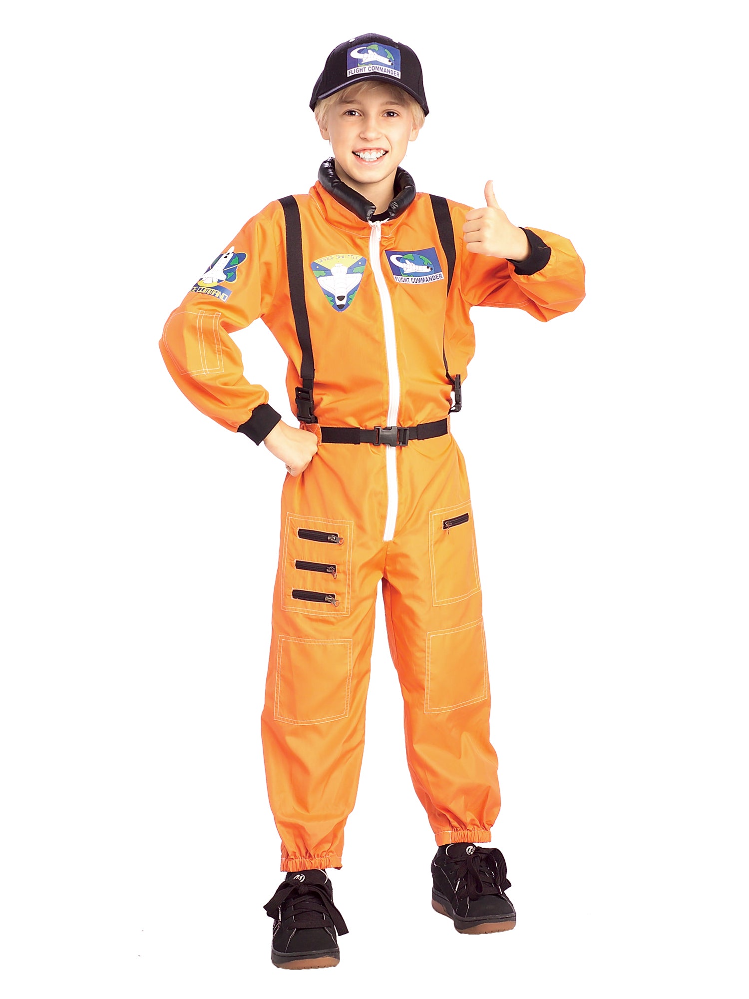 Astronaut, Multi, Generic, Childrens Costume, Large, Back