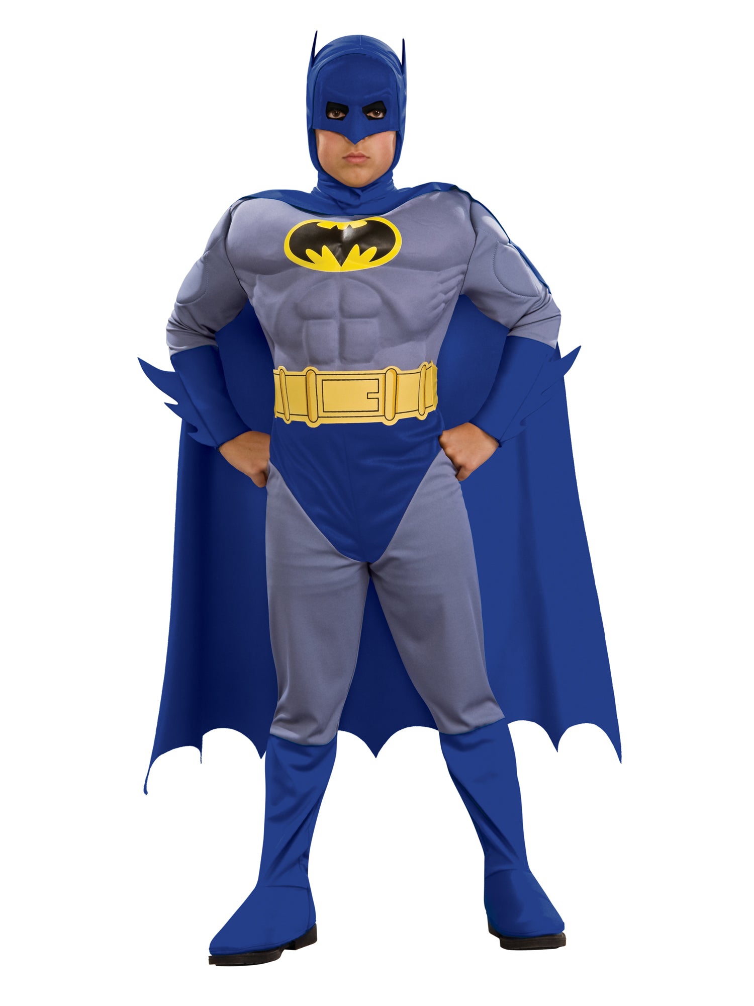 Batman, Multi, DC, Kids Costumes, Medium, Front