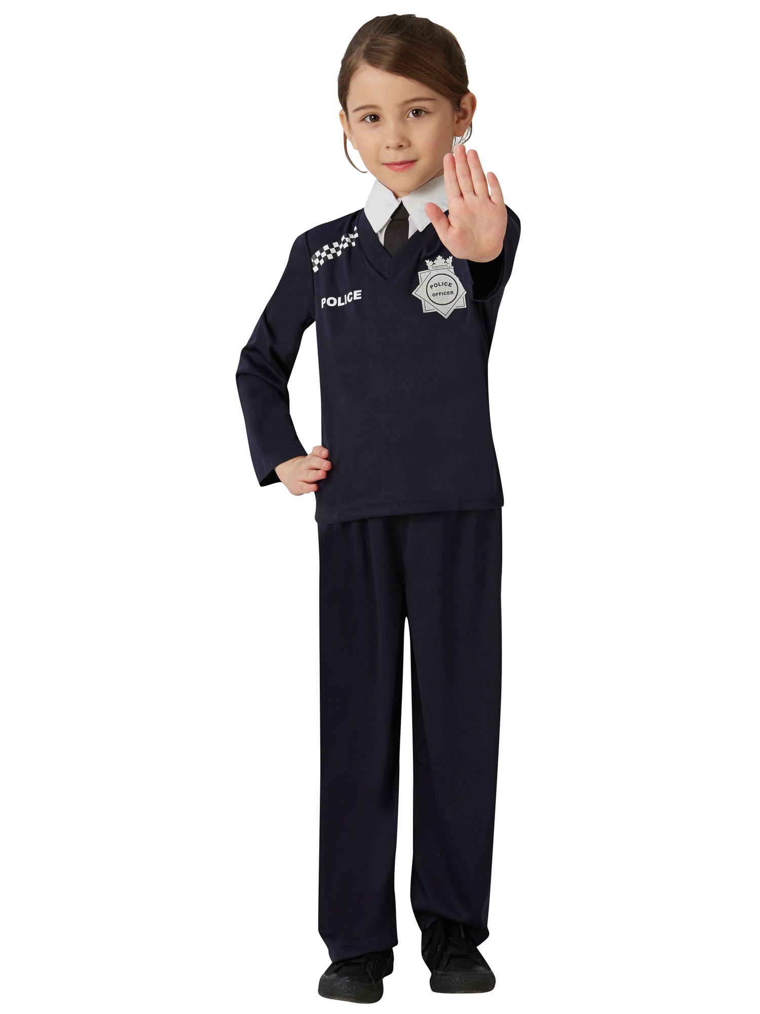 Police, Multi, Generic, Kids Costumes, Medium, Front